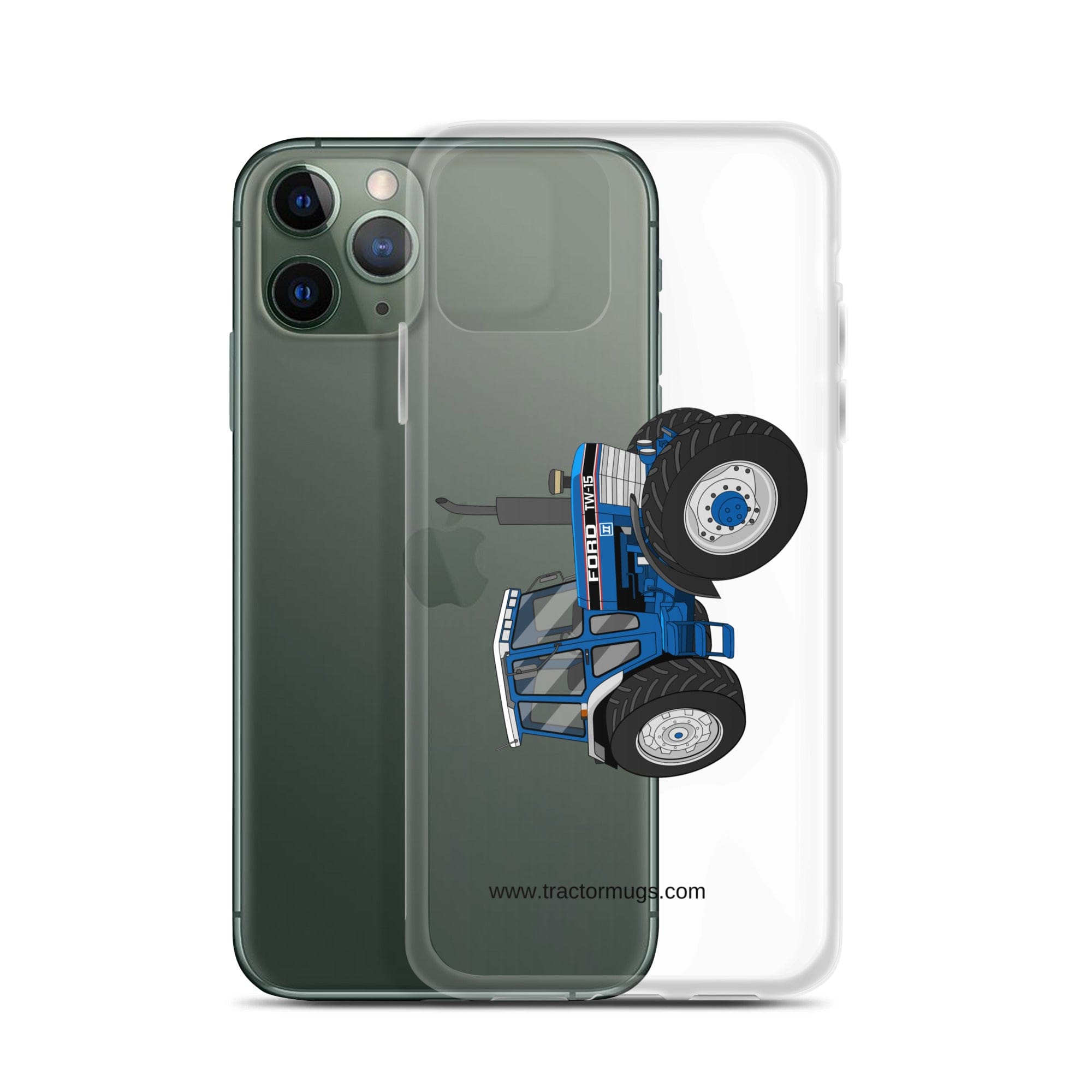 The Tractor Mugs Store Ford TW 15  | Clear Case for iPhone® Quality Farmers Merch