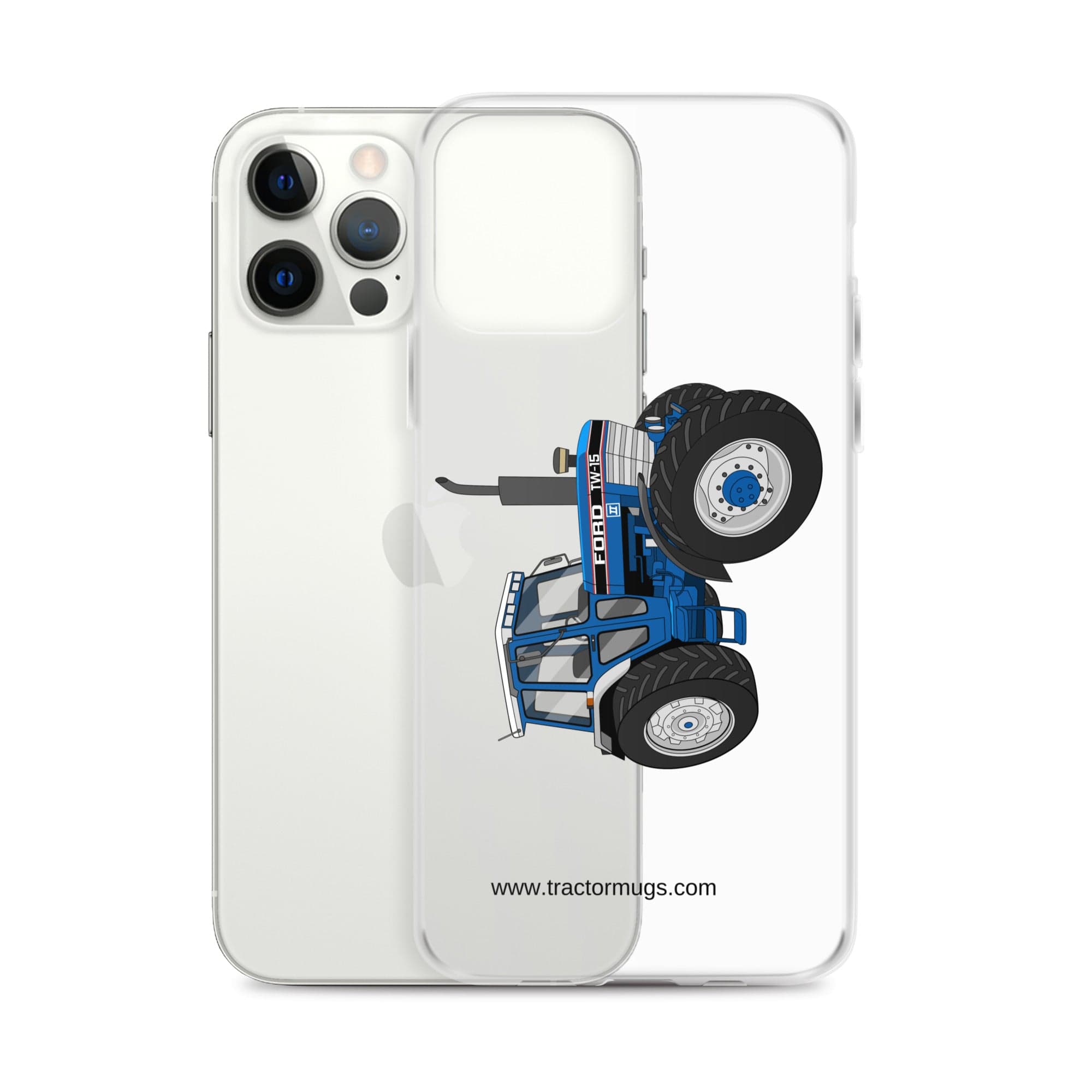 The Tractor Mugs Store Ford TW 15  | Clear Case for iPhone® Quality Farmers Merch
