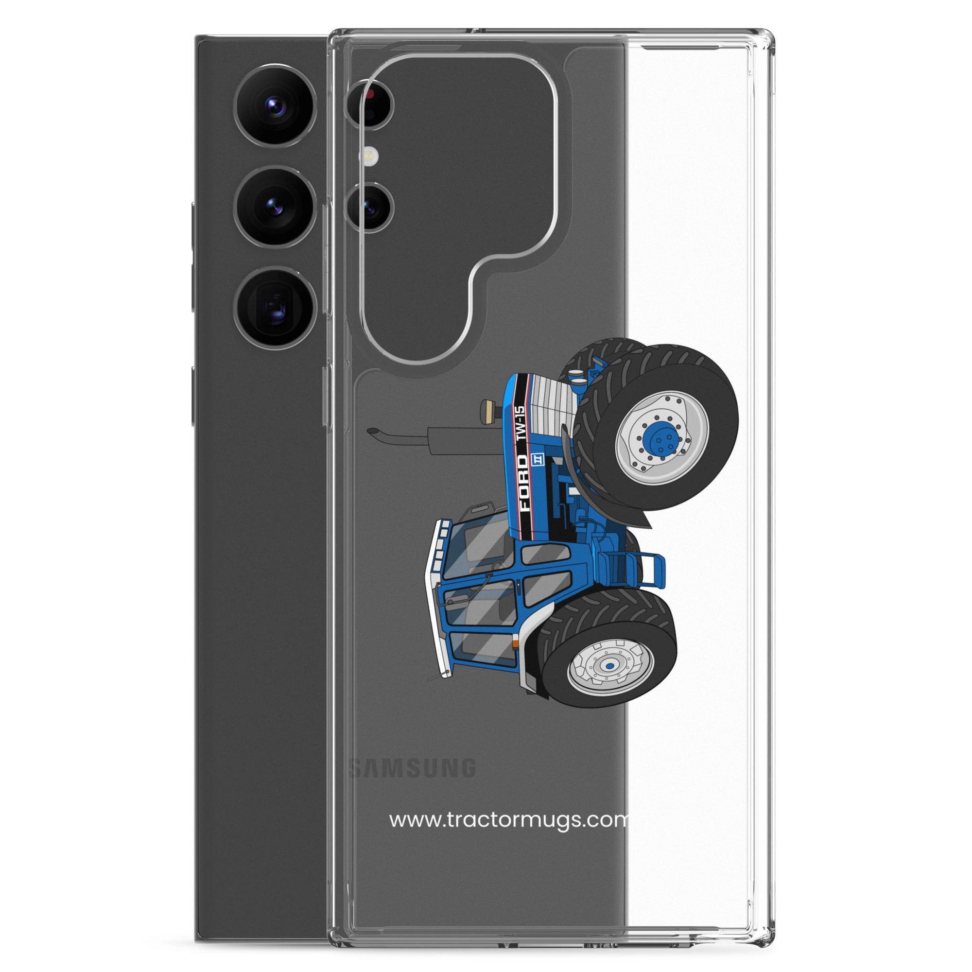 The Tractor Mugs Store Ford TW 15  | Clear Case for Samsung® Quality Farmers Merch