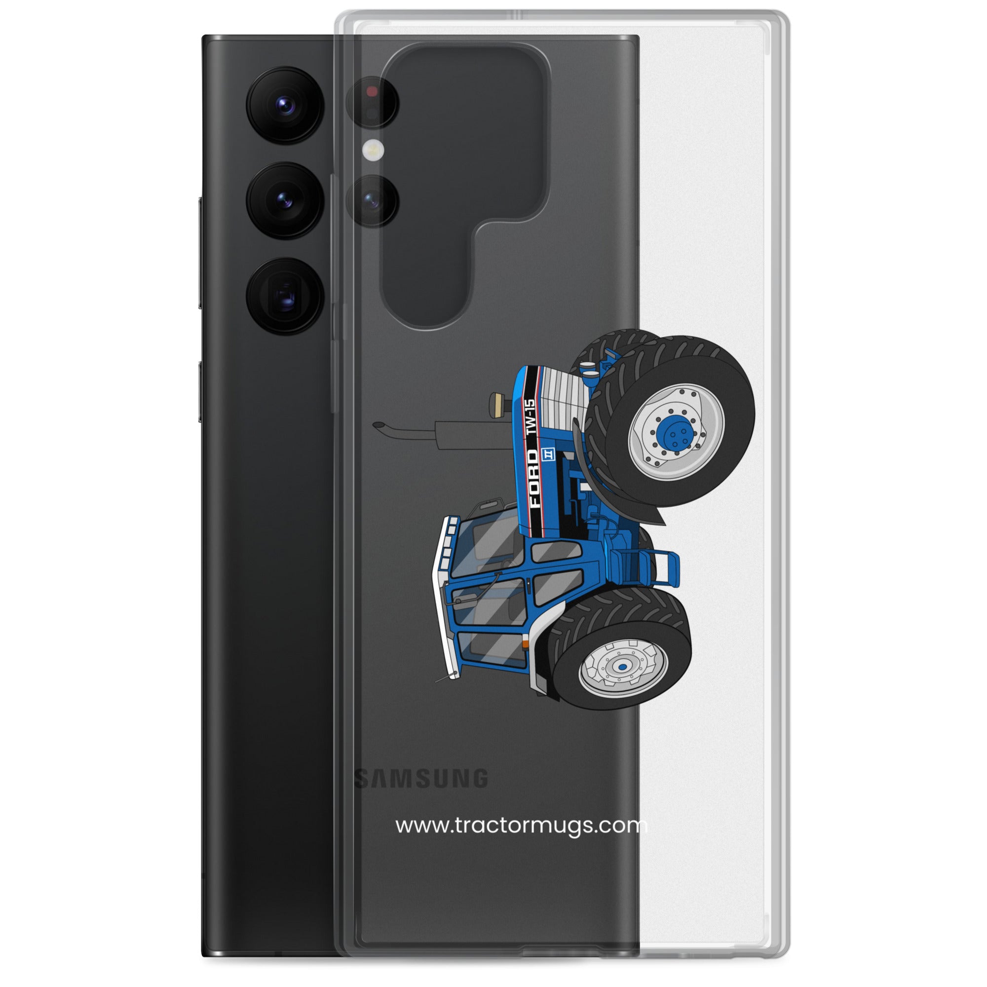 The Tractor Mugs Store Ford TW 15  | Clear Case for Samsung® Quality Farmers Merch