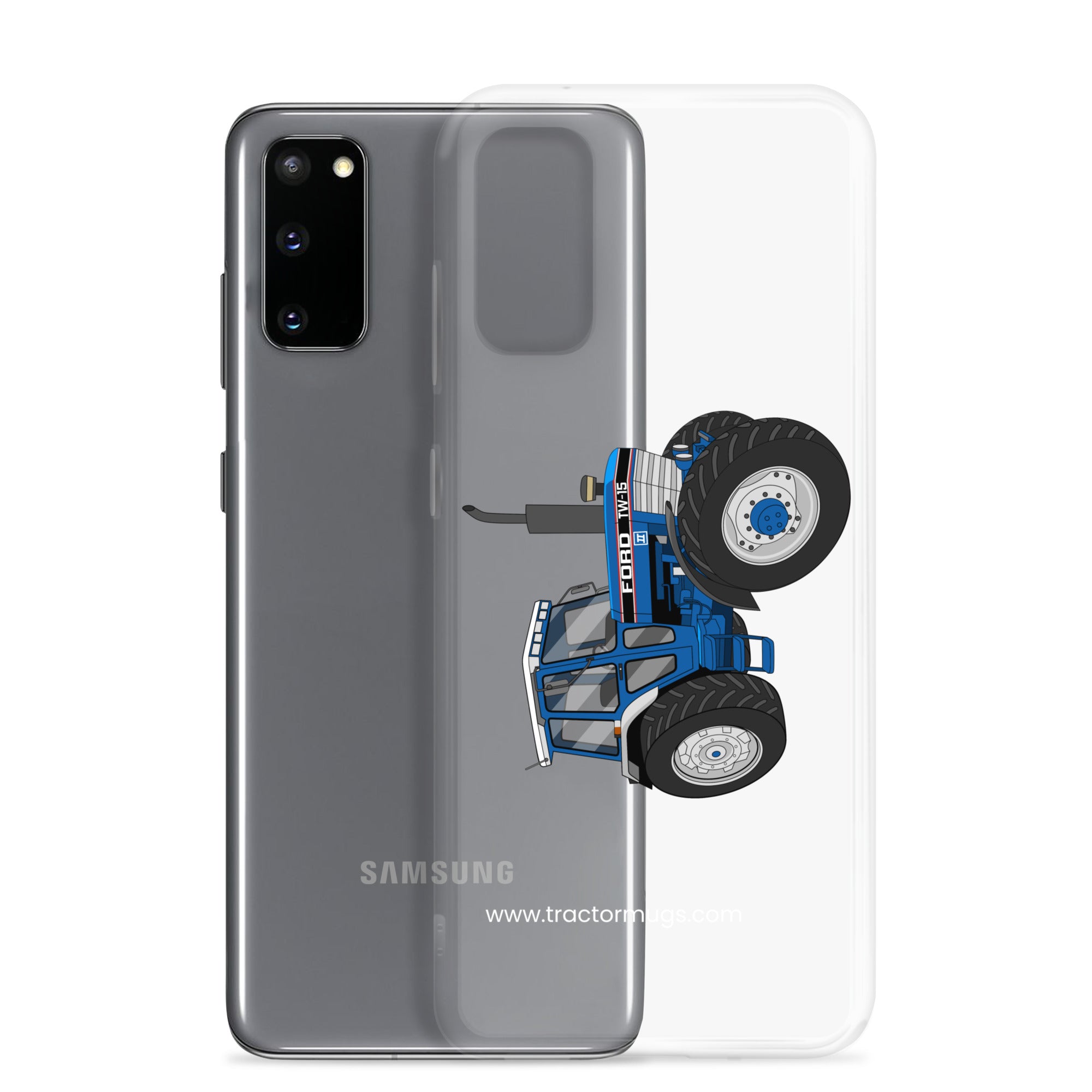 The Tractor Mugs Store Ford TW 15  | Clear Case for Samsung® Quality Farmers Merch