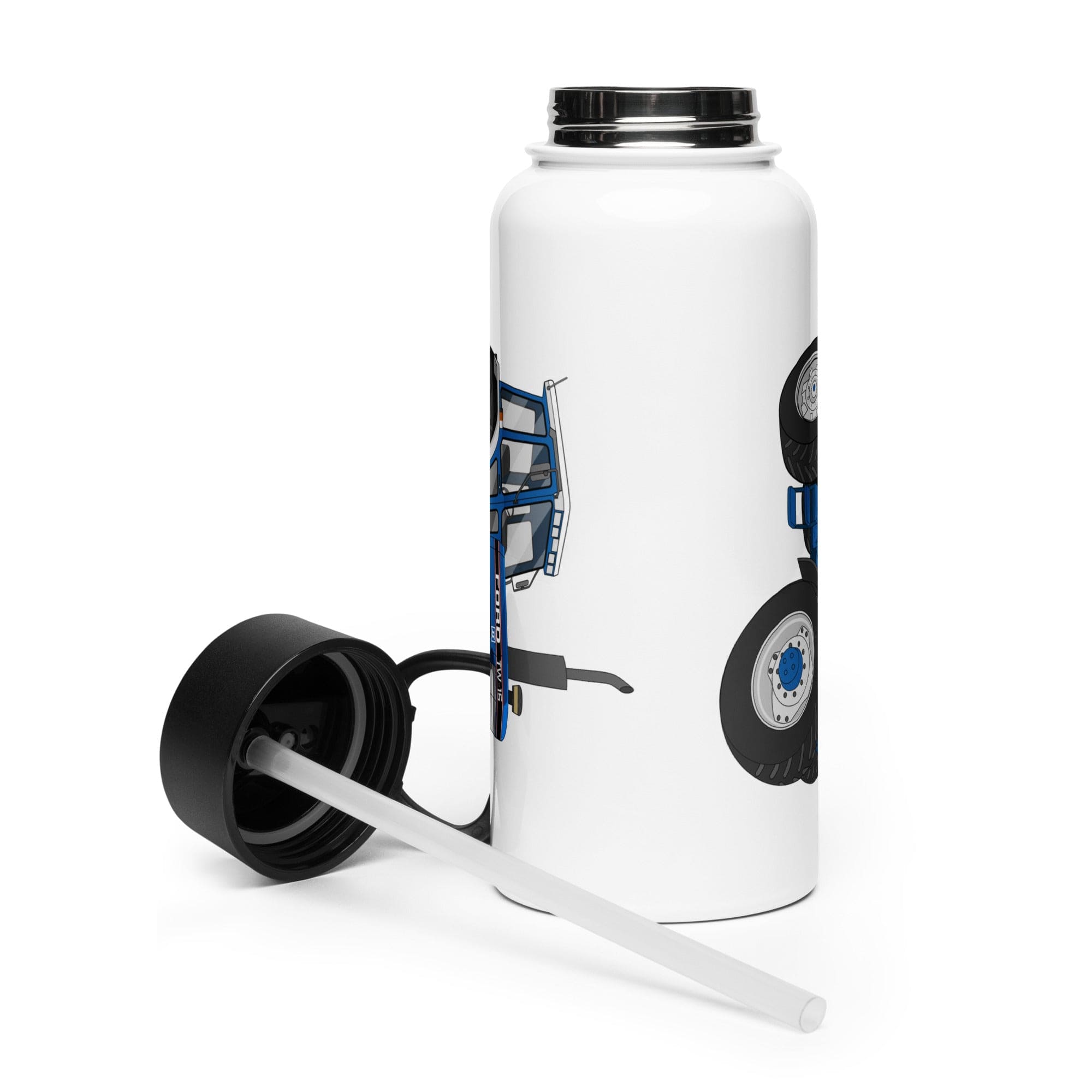 The Tractor Mugs Store Ford TW 15  | Stainless Steel Water Bottle Quality Farmers Merch