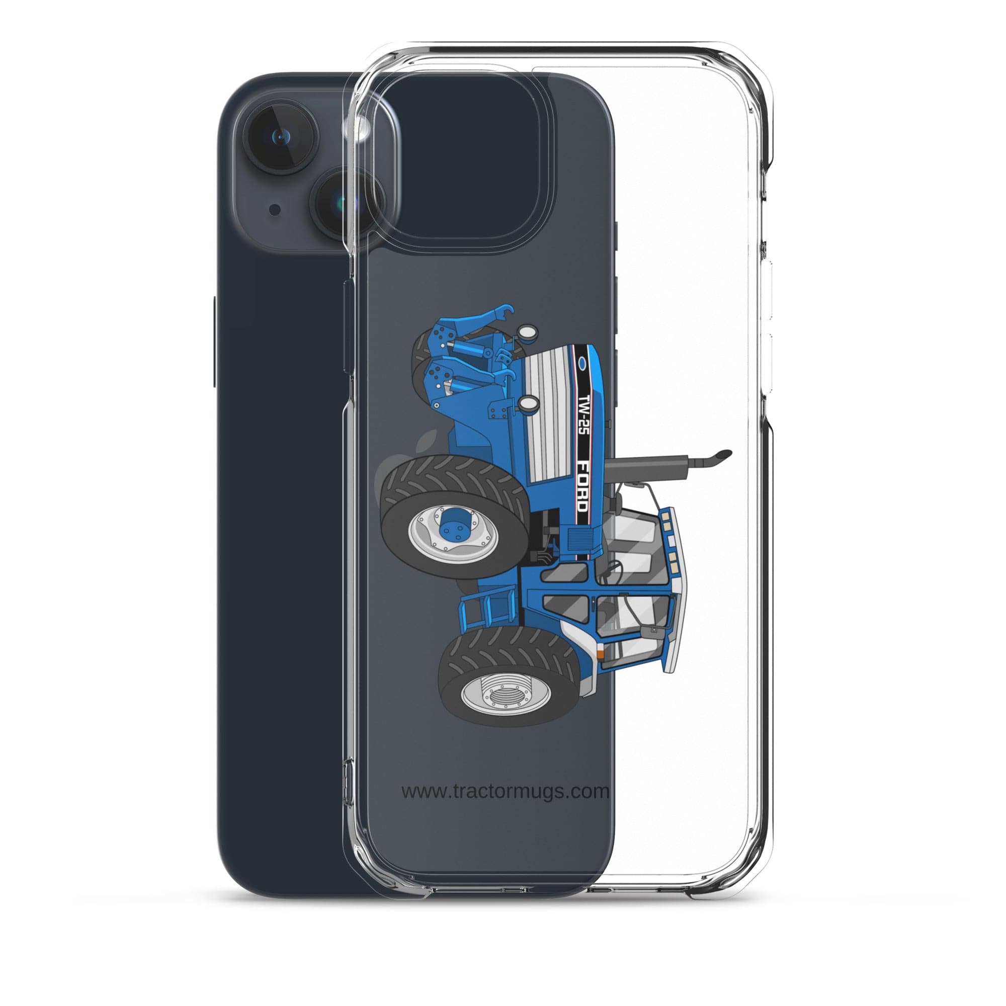 The Tractor Mugs Store Ford TW 25 |  Clear Case for iPhone® Quality Farmers Merch