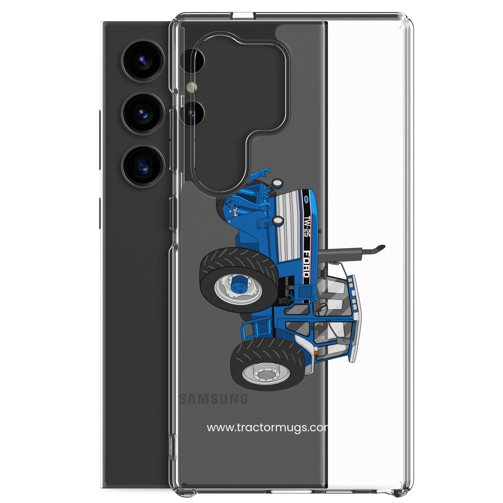 The Tractor Mugs Store Ford TW 25 |  Clear Case for Samsung® Quality Farmers Merch