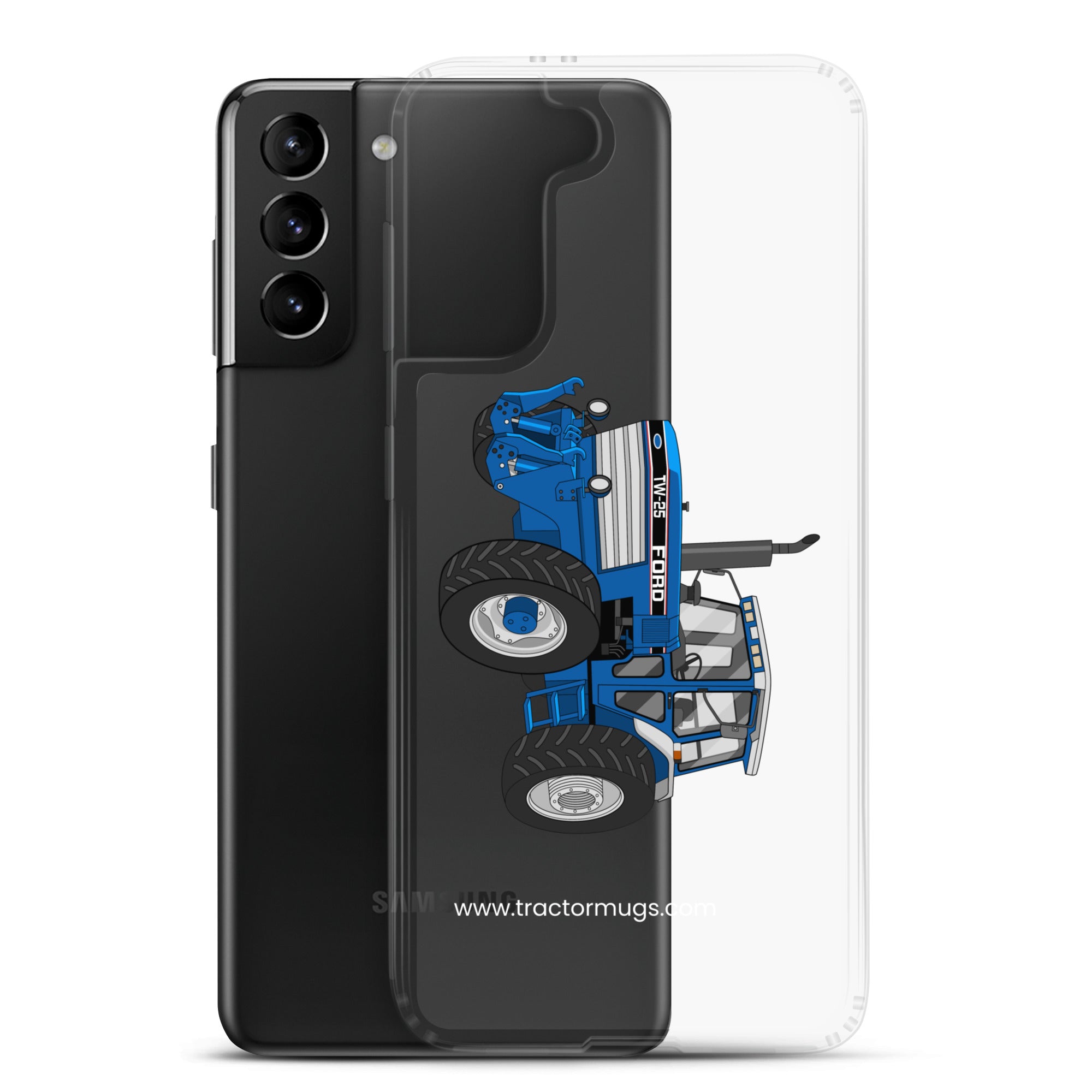 The Tractor Mugs Store Ford TW 25 |  Clear Case for Samsung® Quality Farmers Merch