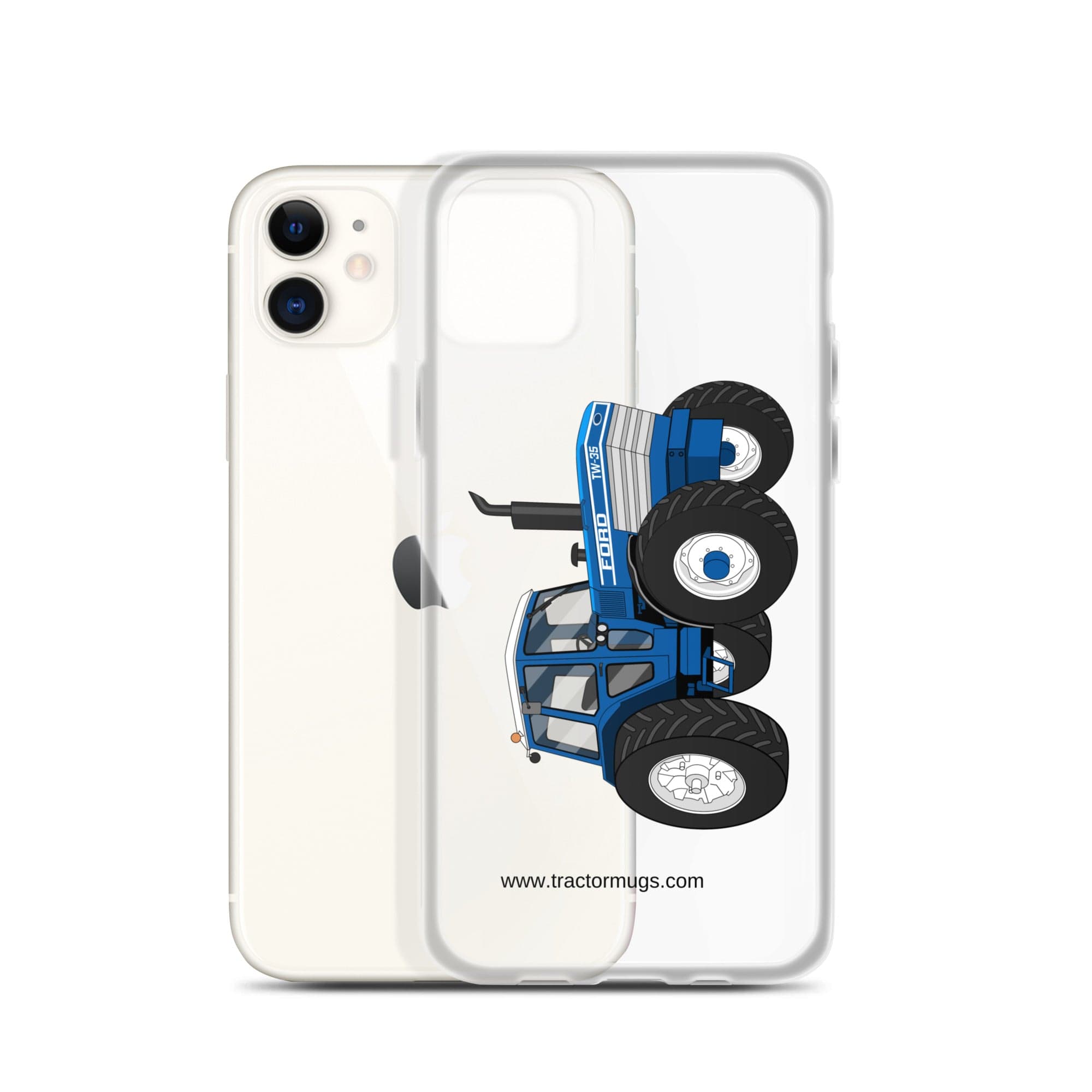 The Tractor Mugs Store Ford TW 35  |  Clear Case for iPhone® Quality Farmers Merch