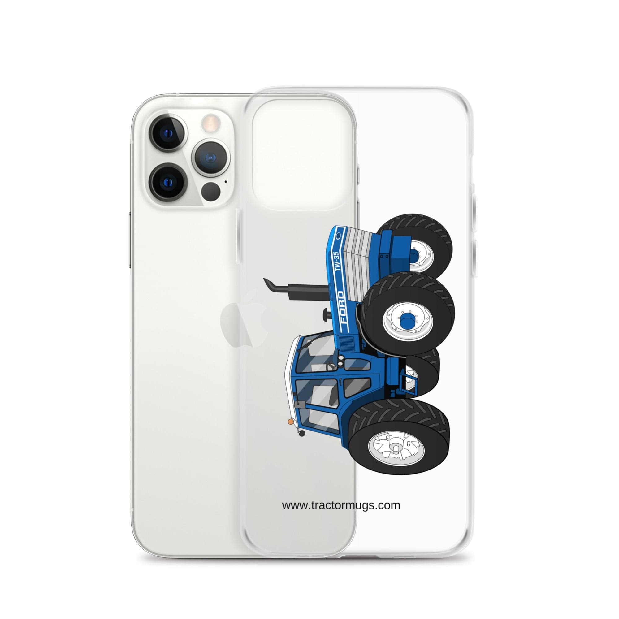 The Tractor Mugs Store Ford TW 35  |  Clear Case for iPhone® Quality Farmers Merch