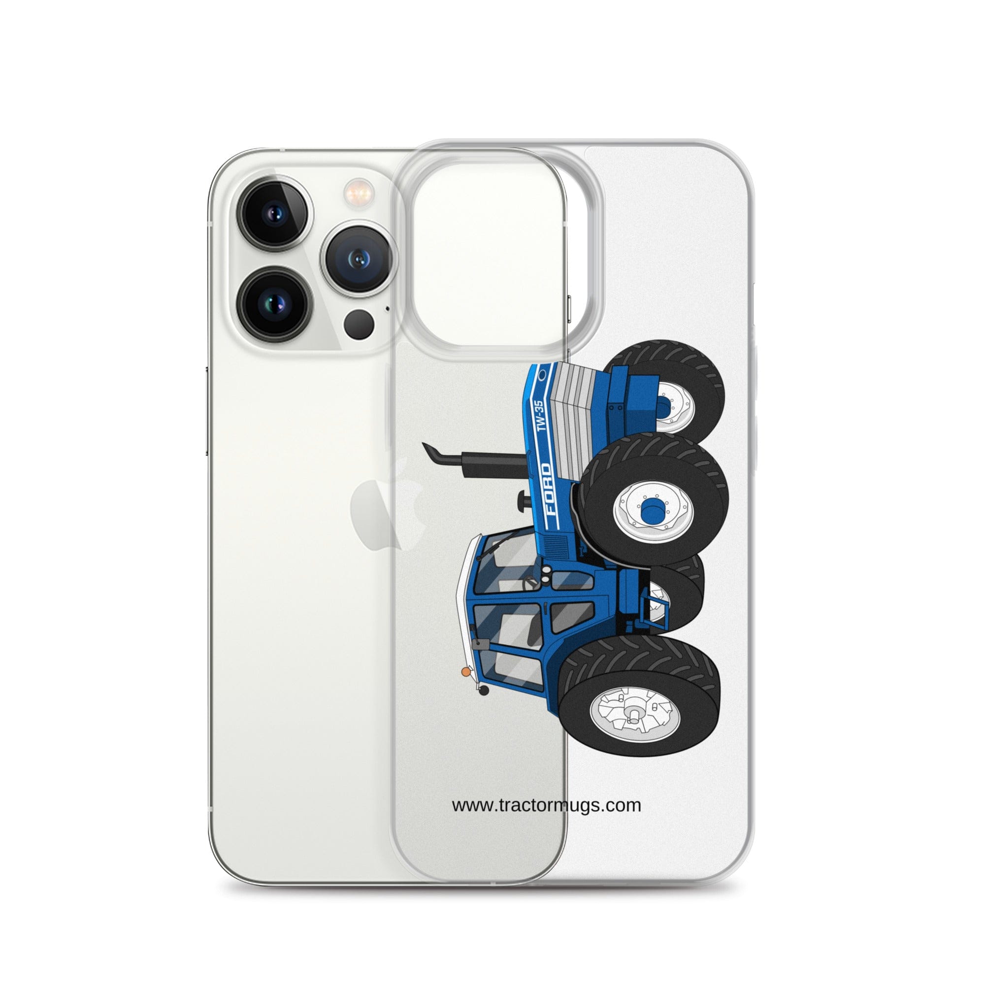 The Tractor Mugs Store Ford TW 35  |  Clear Case for iPhone® Quality Farmers Merch