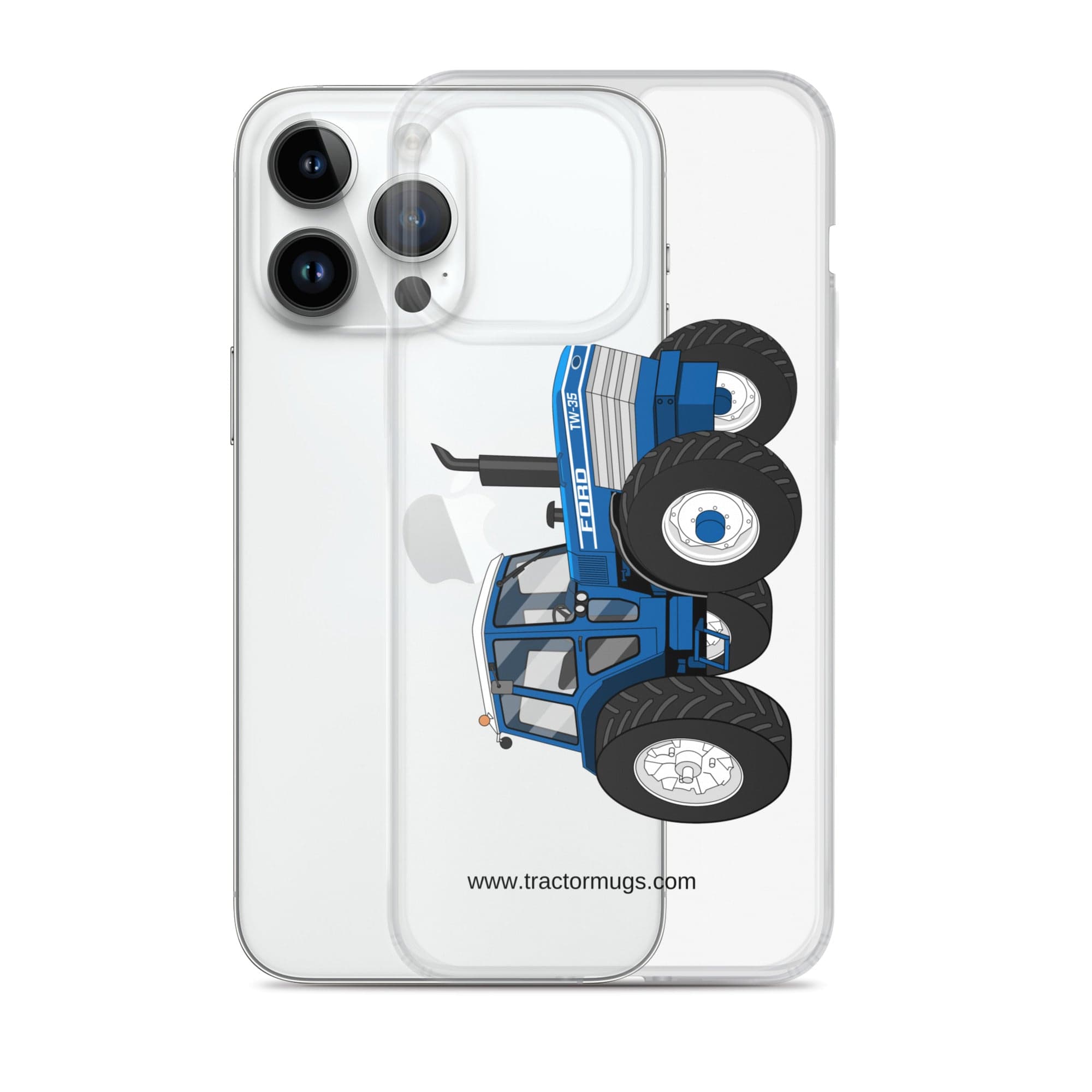 The Tractor Mugs Store Ford TW 35  |  Clear Case for iPhone® Quality Farmers Merch