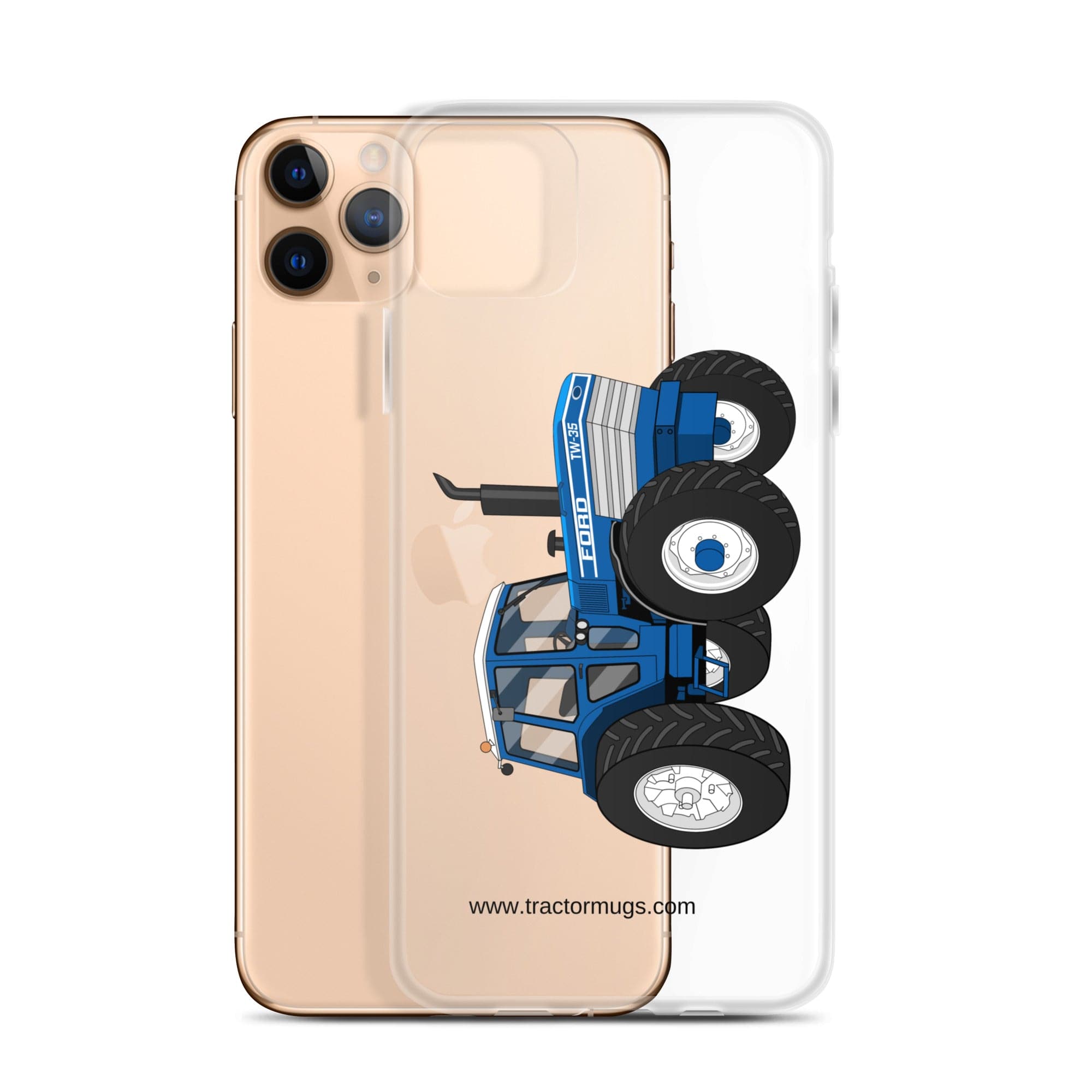 The Tractor Mugs Store Ford TW 35  |  Clear Case for iPhone® Quality Farmers Merch