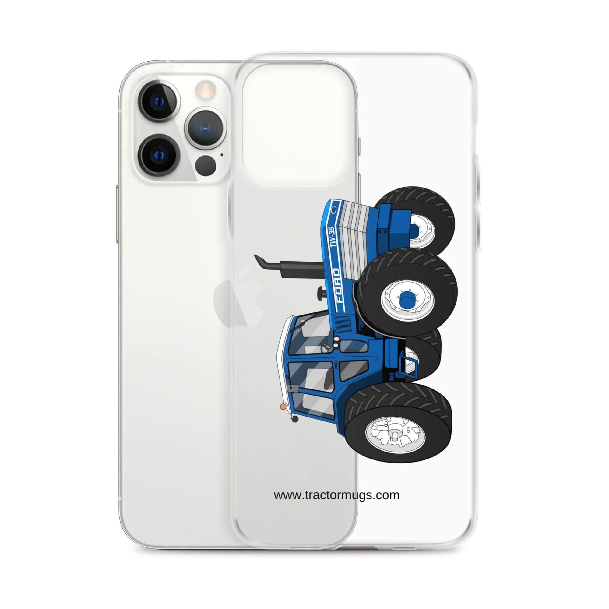 The Tractor Mugs Store Ford TW 35  |  Clear Case for iPhone® Quality Farmers Merch