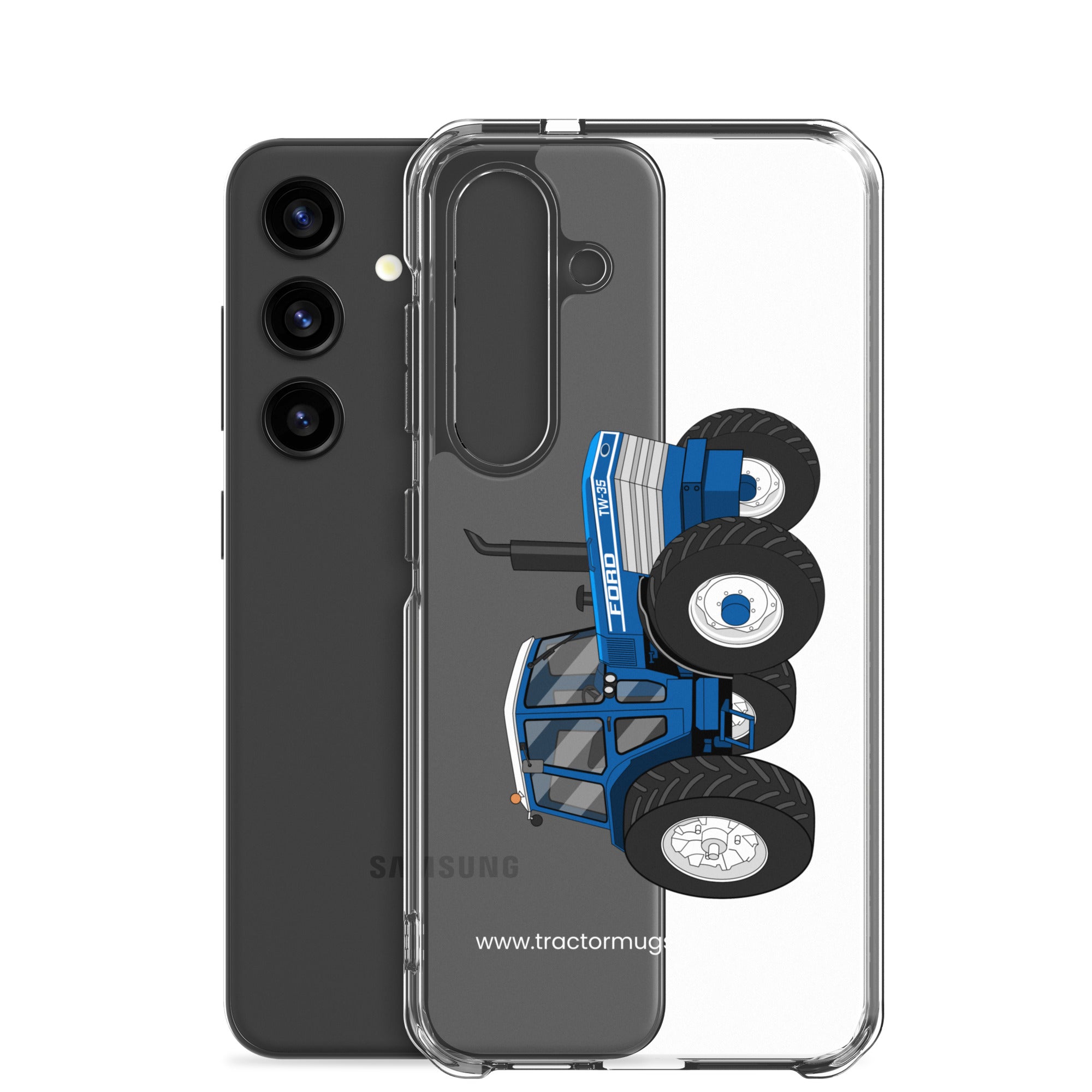 The Tractor Mugs Store Ford TW 35  |  Clear Case for Samsung® Quality Farmers Merch