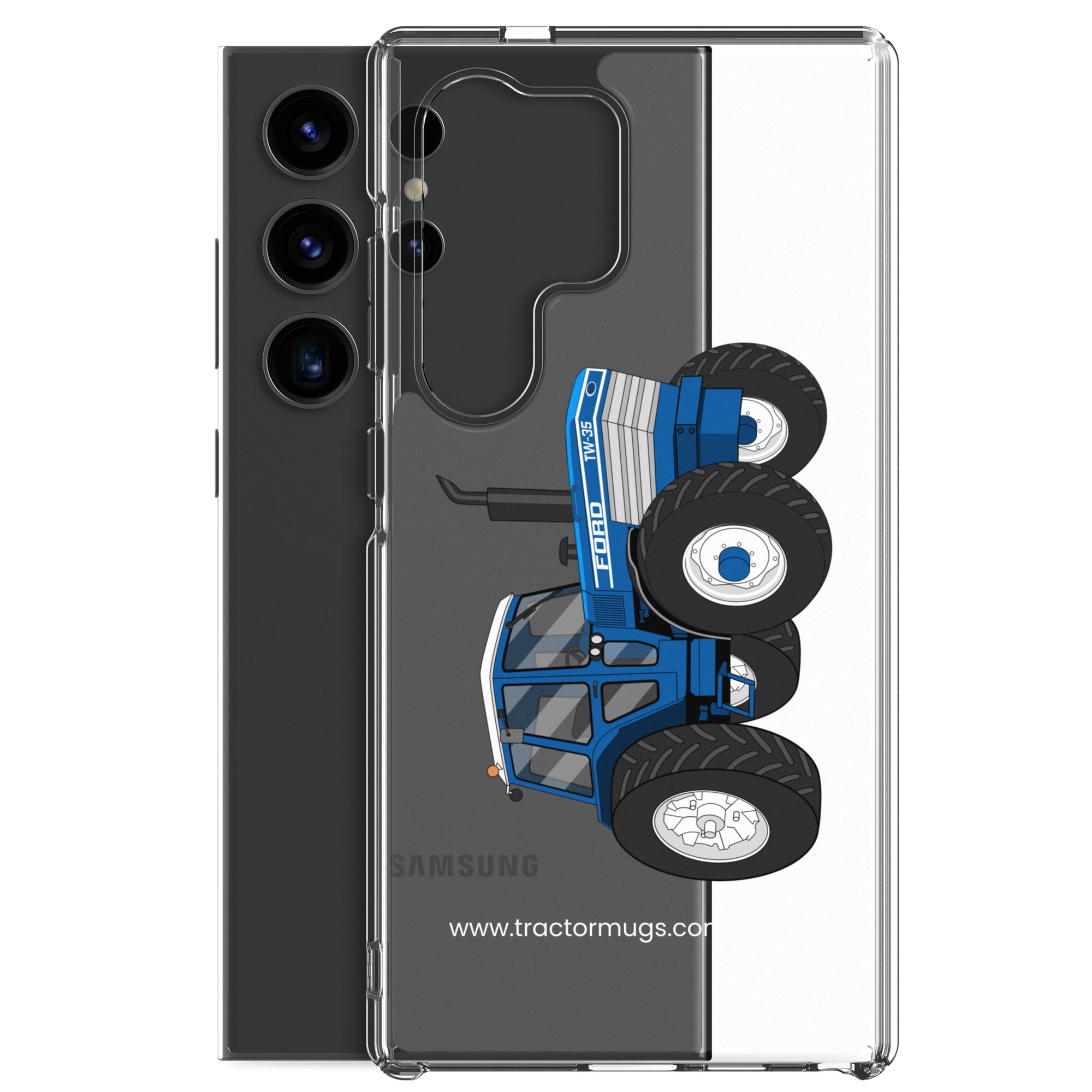 The Tractor Mugs Store Ford TW 35  |  Clear Case for Samsung® Quality Farmers Merch