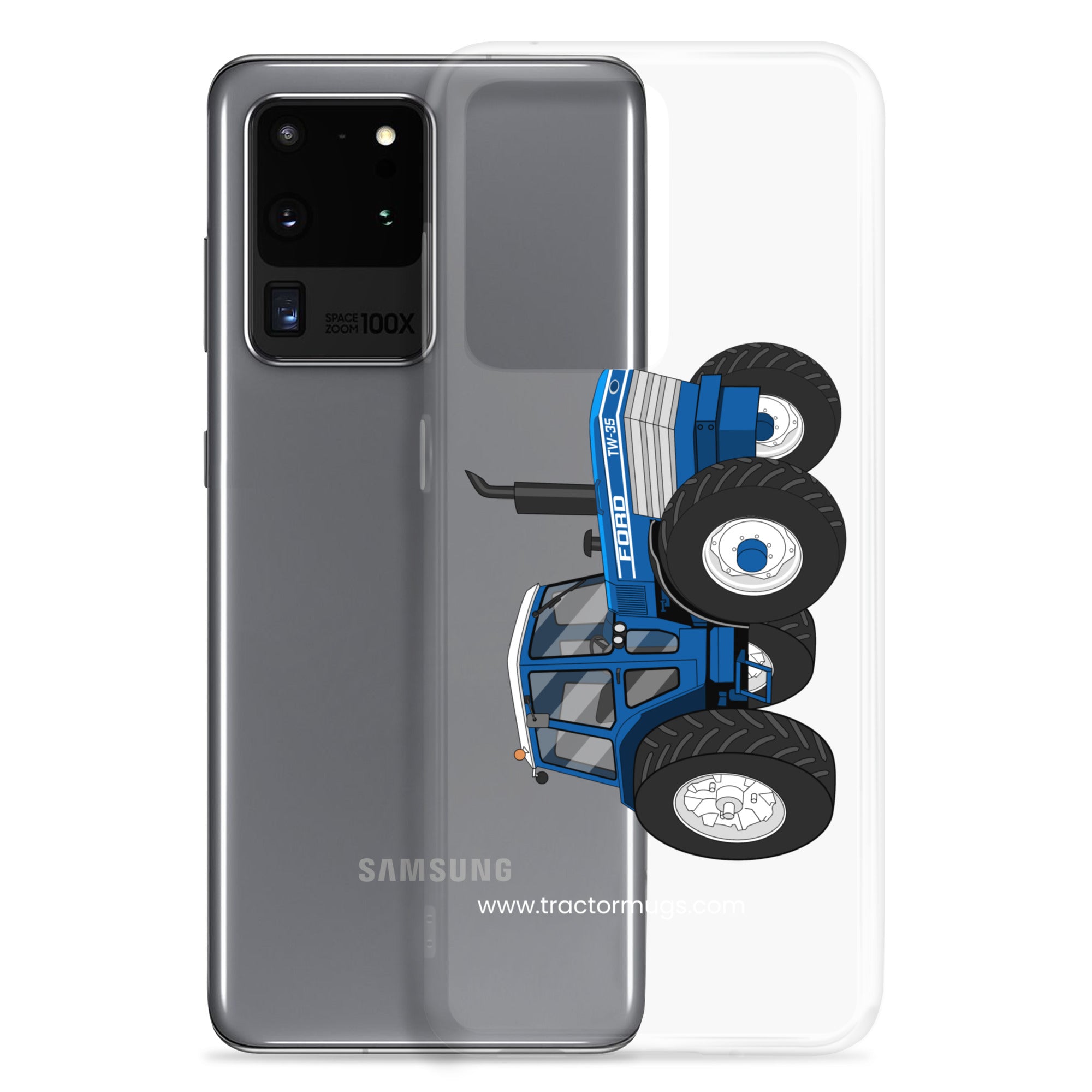 The Tractor Mugs Store Ford TW 35  |  Clear Case for Samsung® Quality Farmers Merch