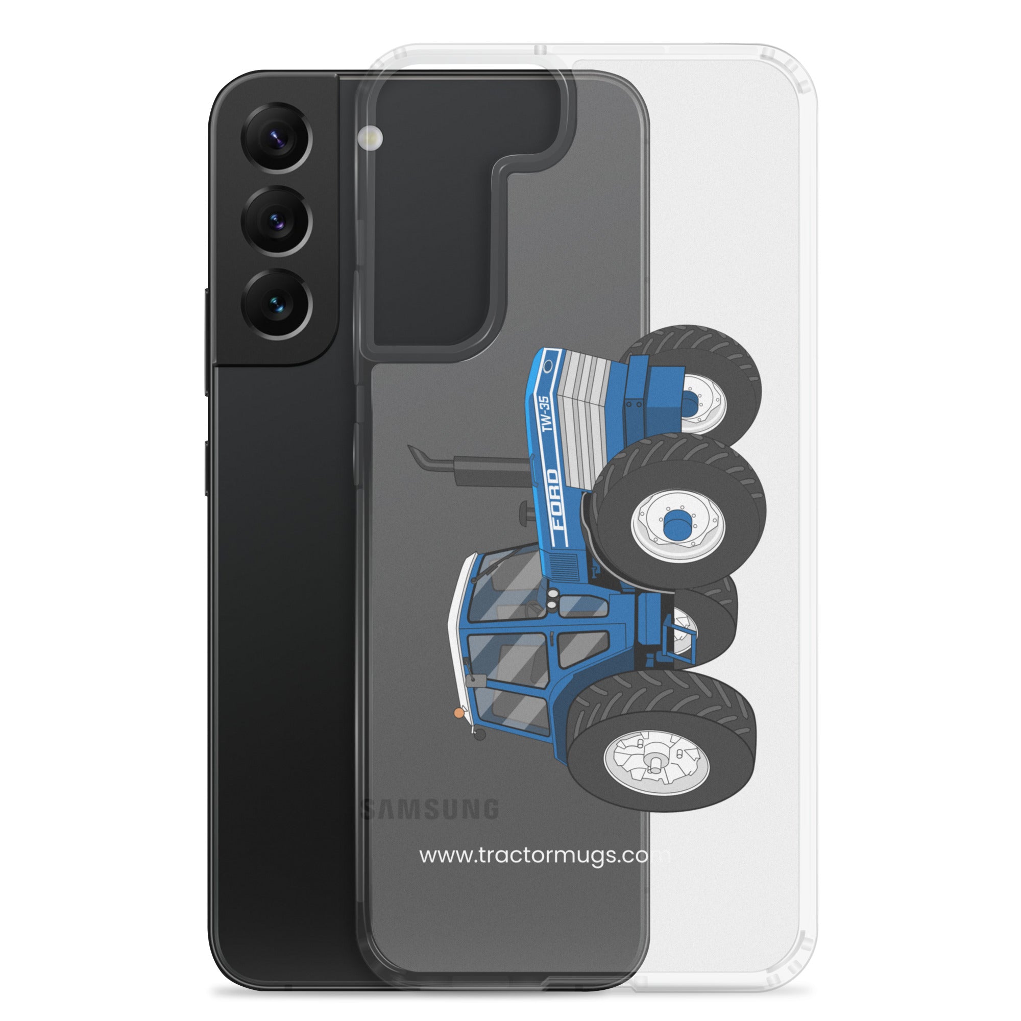 The Tractor Mugs Store Ford TW 35  |  Clear Case for Samsung® Quality Farmers Merch