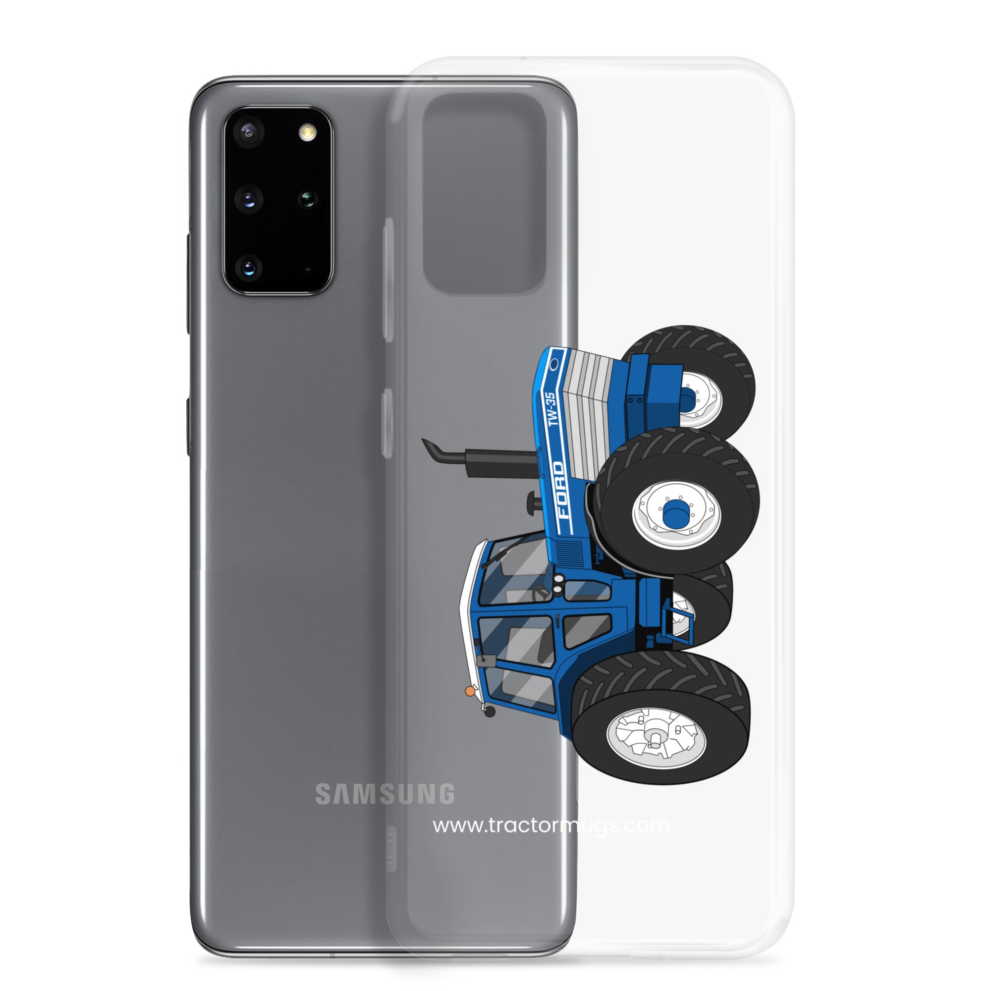 The Tractor Mugs Store Ford TW 35  |  Clear Case for Samsung® Quality Farmers Merch