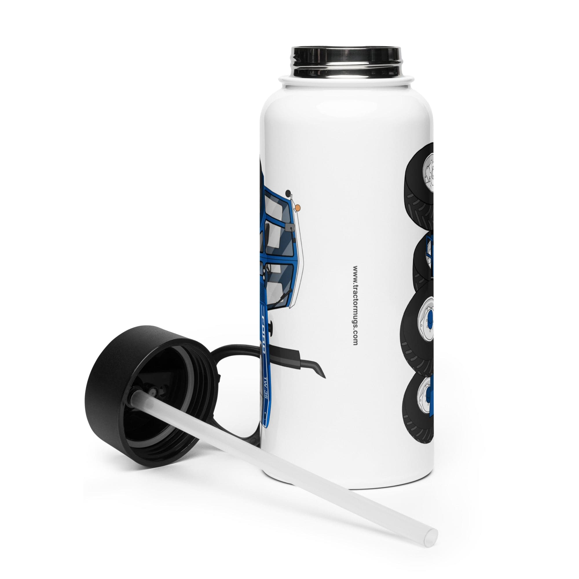 The Tractor Mugs Store Ford TW 35  | Stainless Steel Water Bottle Quality Farmers Merch