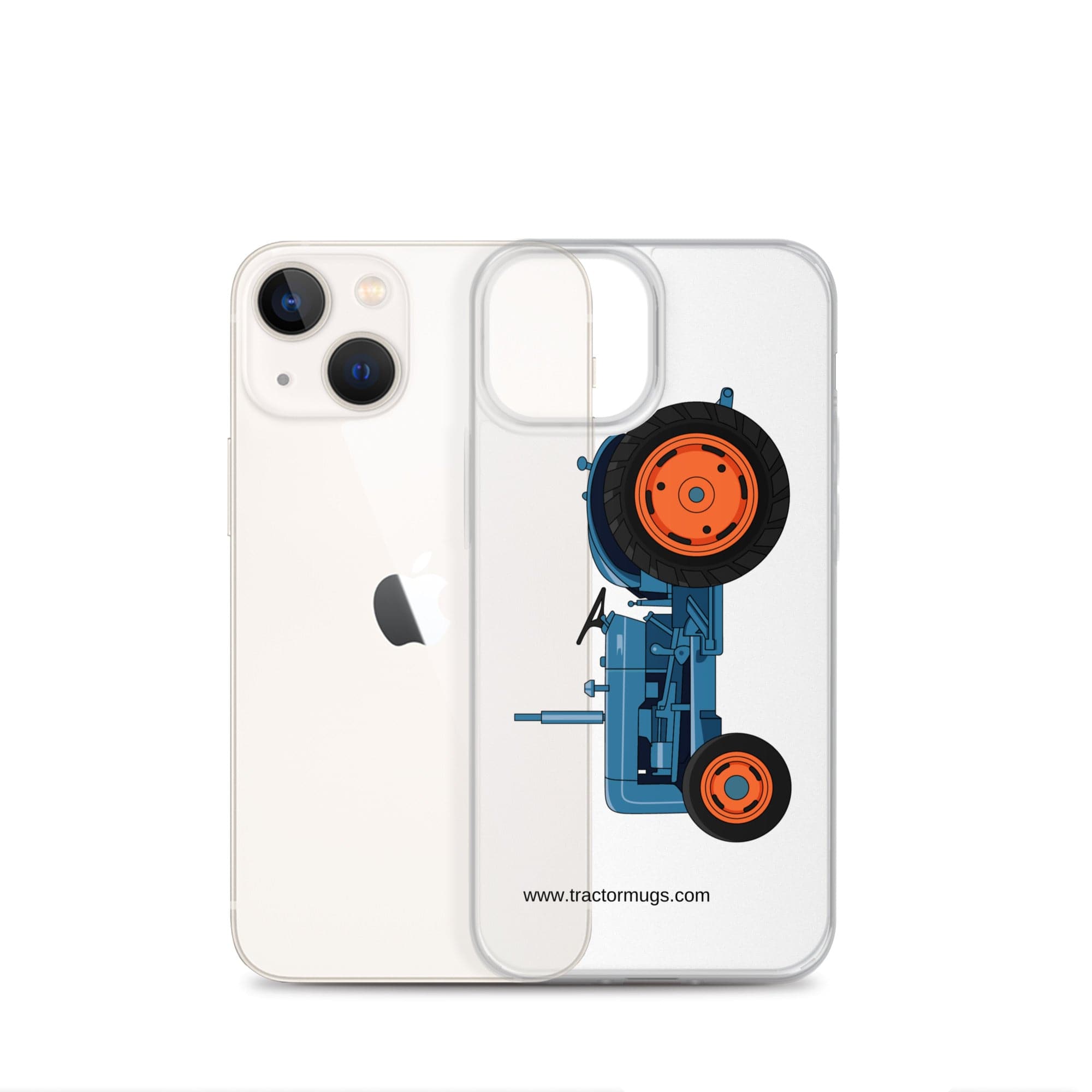 The Tractor Mugs Store Fordson Dexta (1958) | Clear Case for iPhone® Quality Farmers Merch