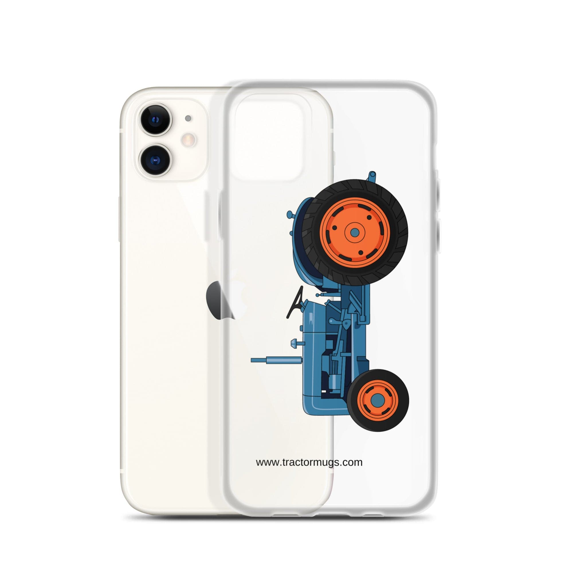 The Tractor Mugs Store Fordson Dexta (1958) | Clear Case for iPhone® Quality Farmers Merch
