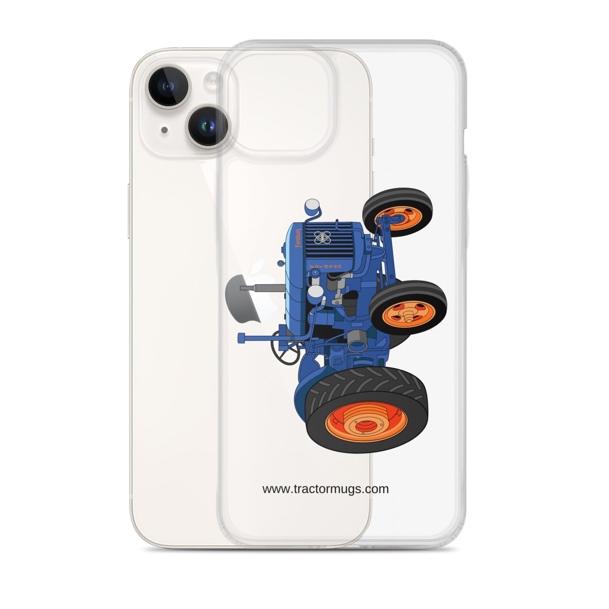 The Tractor Mugs Store Fordson E27N L4 | Clear Case for iPhone® Quality Farmers Merch