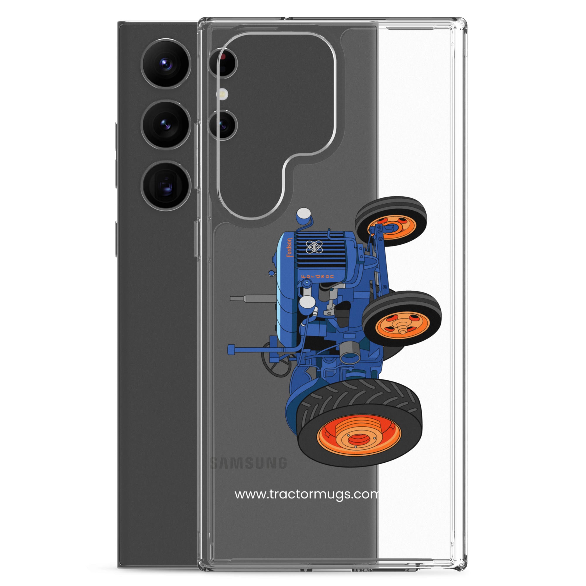 The Tractor Mugs Store Fordson E27N L4 | Clear Case for Samsung® Quality Farmers Merch