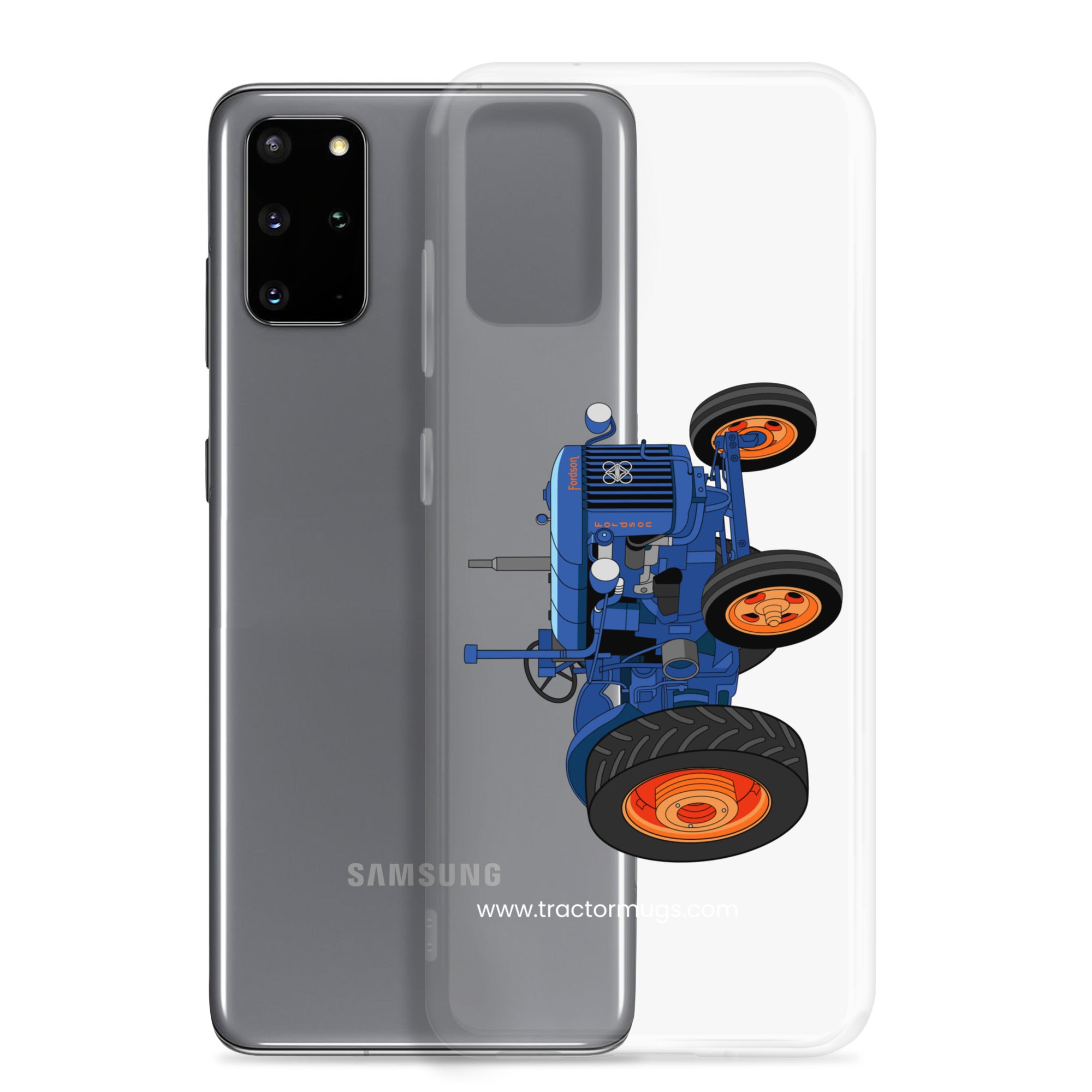 The Tractor Mugs Store Fordson E27N L4 | Clear Case for Samsung® Quality Farmers Merch