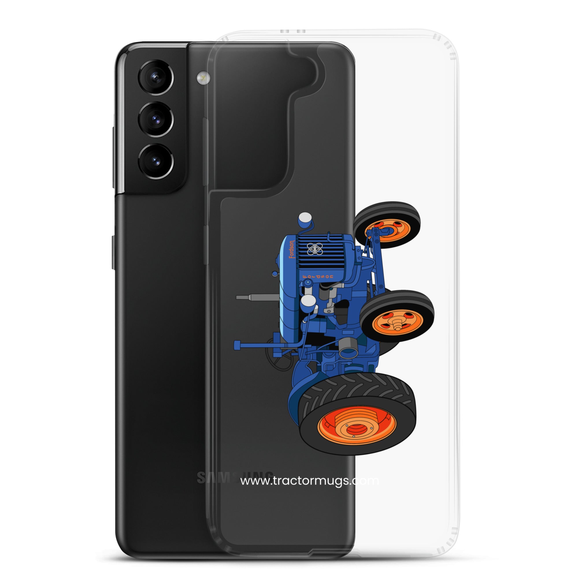 The Tractor Mugs Store Fordson E27N L4 | Clear Case for Samsung® Quality Farmers Merch