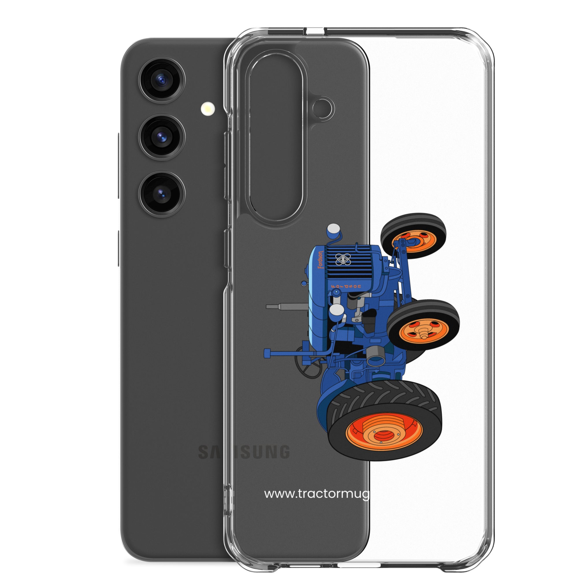 The Tractor Mugs Store Fordson E27N L4a | Clear Case for Samsung® Quality Farmers Merch