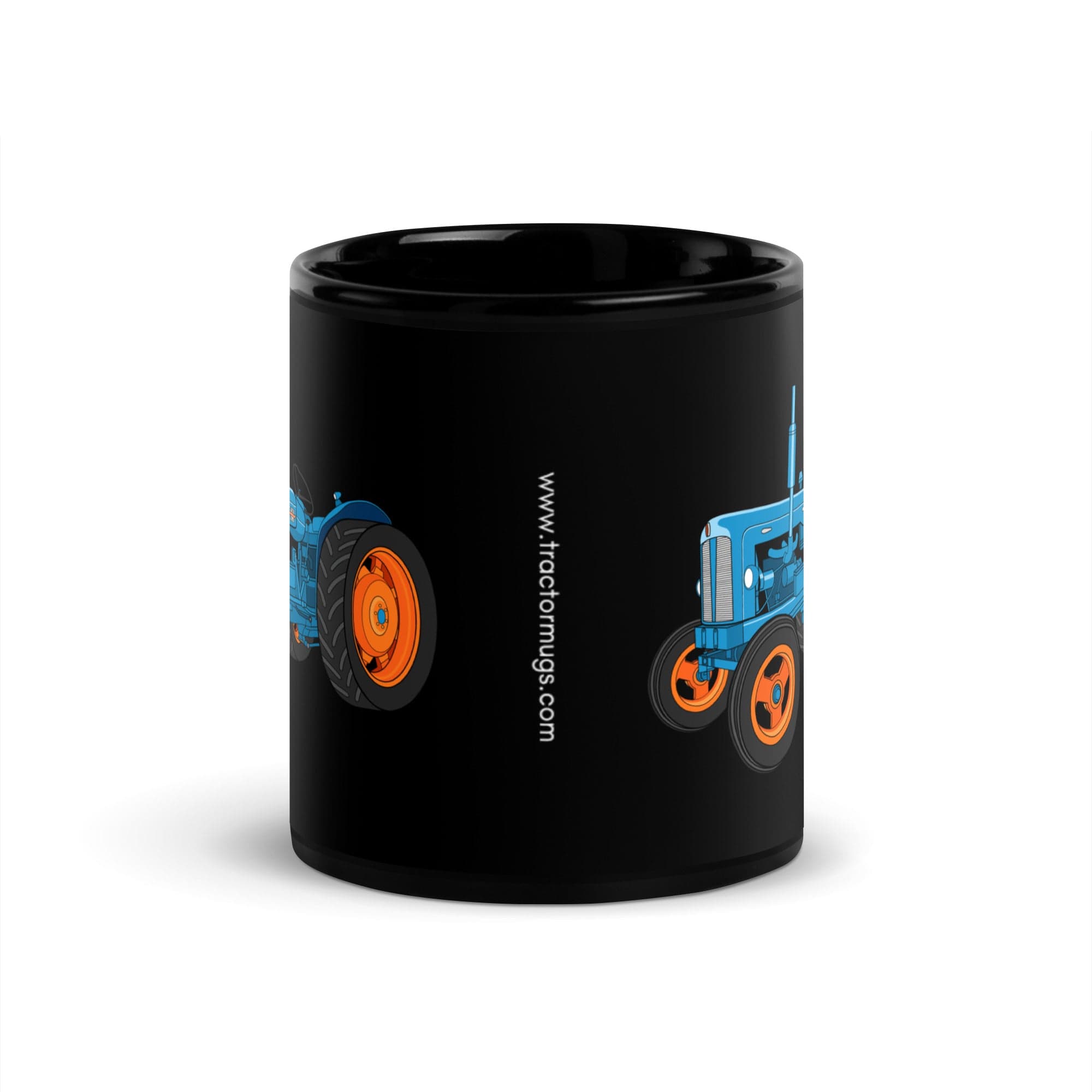 The Tractor Mugs Store Fordson Power Major (1958) | Black Glossy Mug Quality Farmers Merch