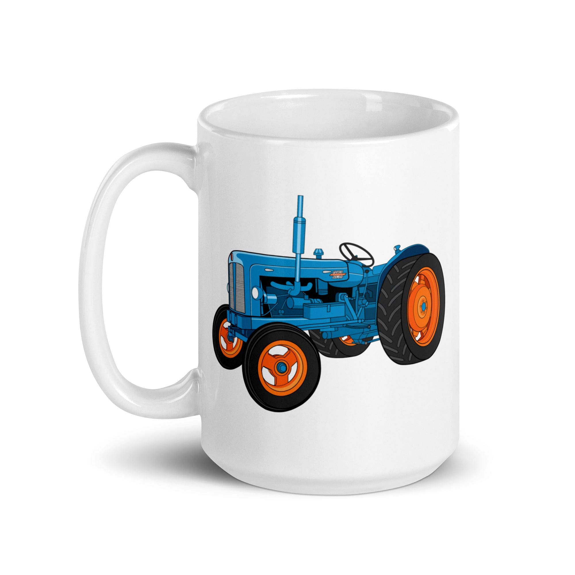 The Tractor Mugs Store Fordson Power Major (1958) | White glossy mug Quality Farmers Merch