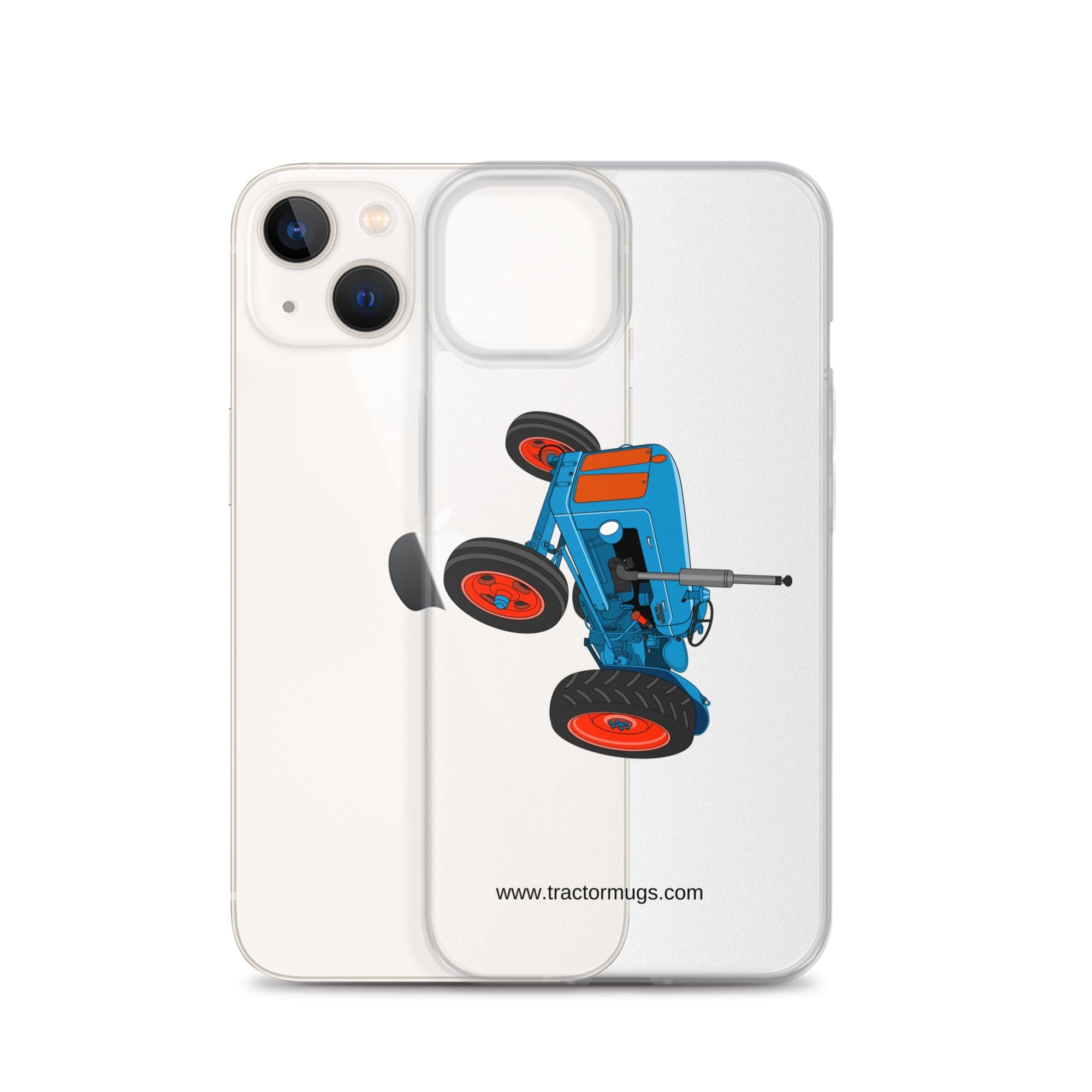 The Tractor Mugs Store Fordson Super Dexta | Clear Case for iPhone® Quality Farmers Merch