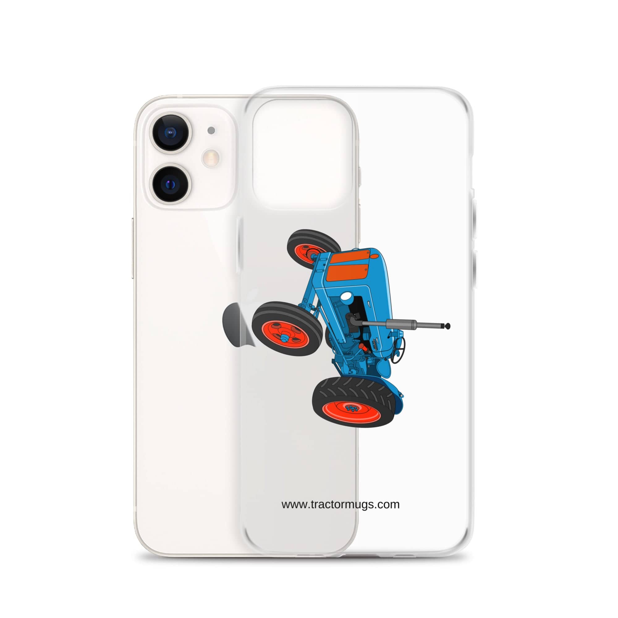 The Tractor Mugs Store Fordson Super Dexta | Clear Case for iPhone® Quality Farmers Merch