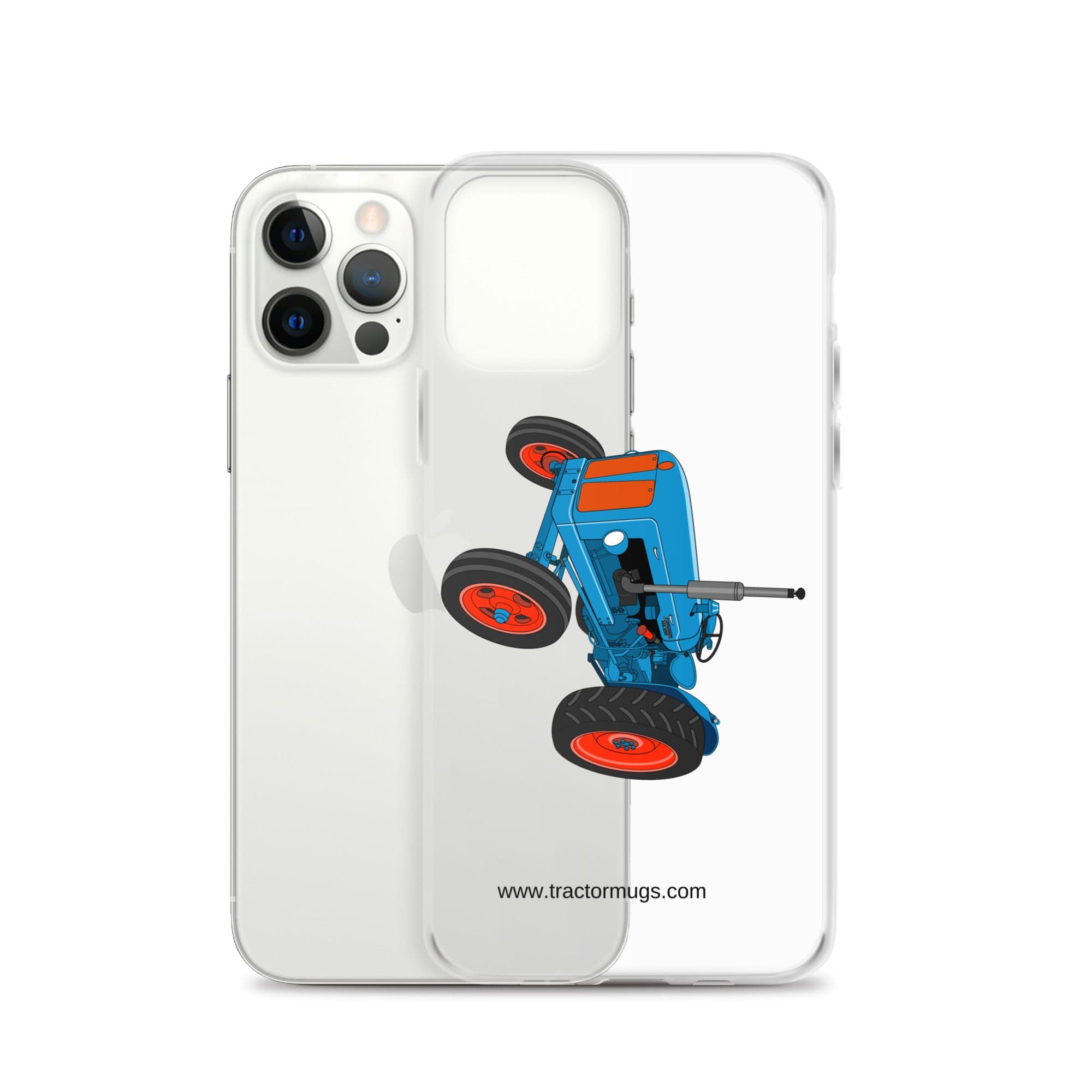 The Tractor Mugs Store Fordson Super Dexta | Clear Case for iPhone® Quality Farmers Merch