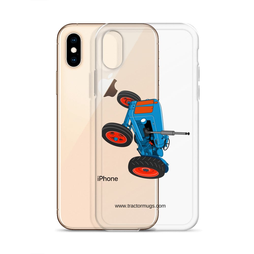The Tractor Mugs Store Fordson Super Dexta | Clear Case for iPhone® Quality Farmers Merch