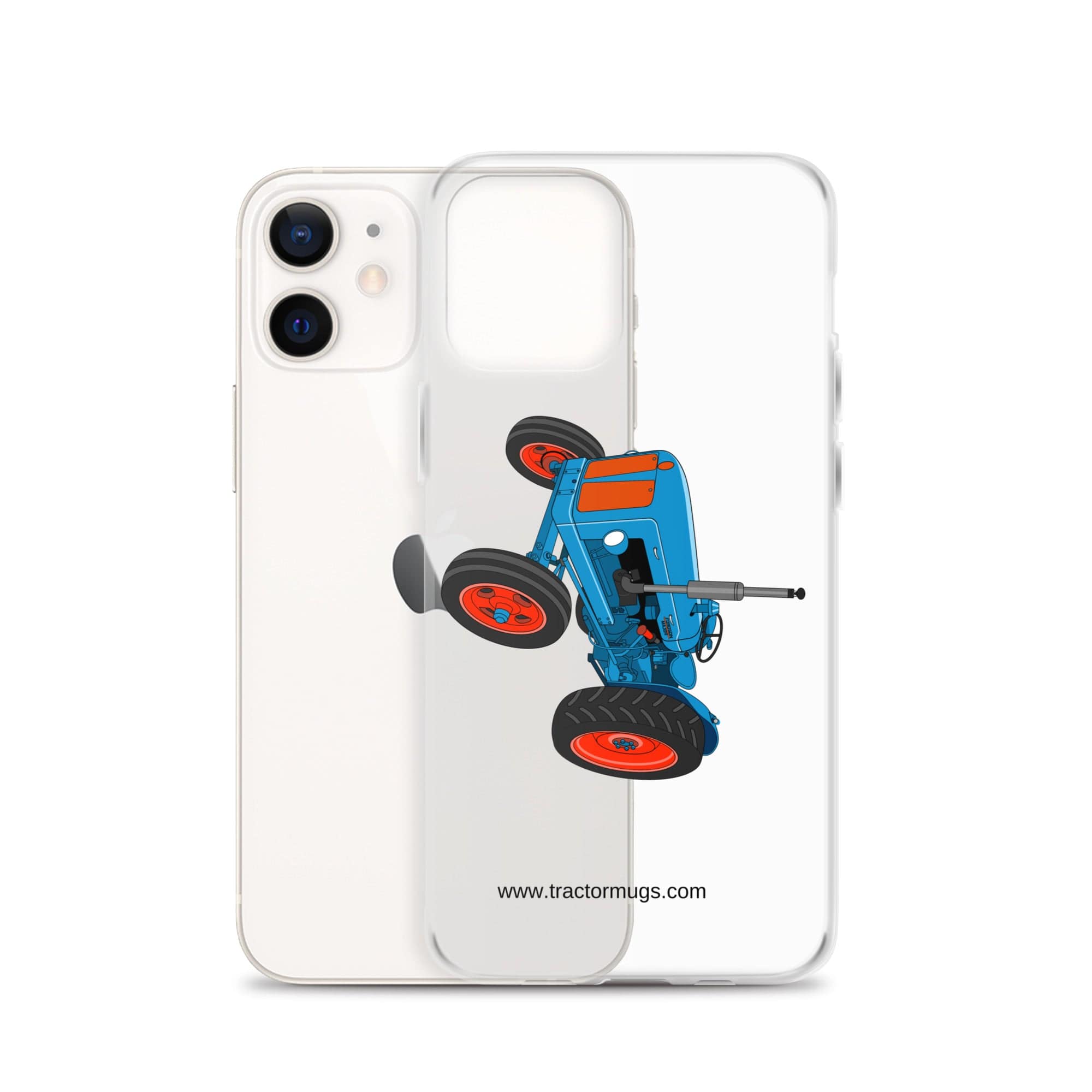 The Tractor Mugs Store Fordson Super Dexta | Clear Case for iPhone® Quality Farmers Merch