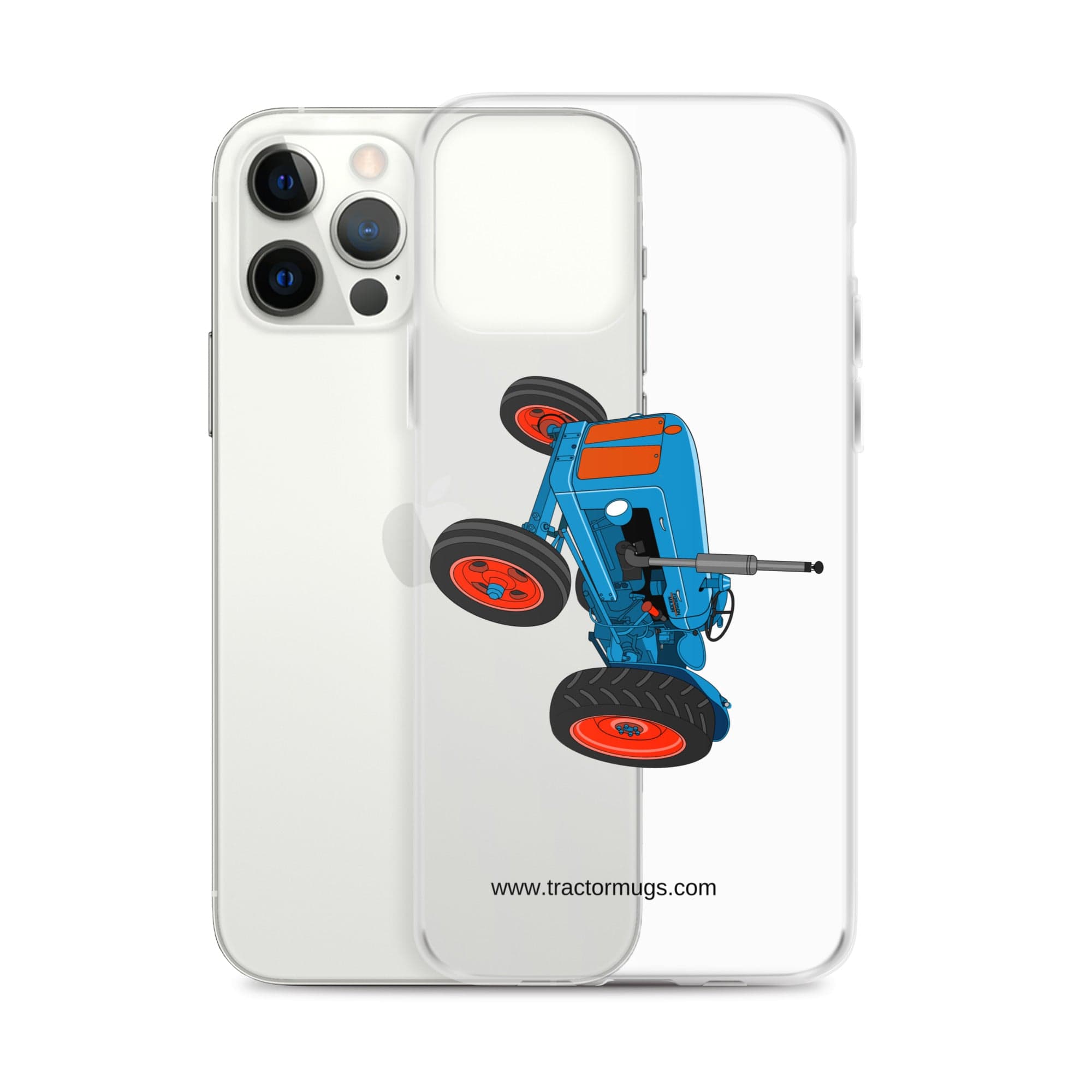 The Tractor Mugs Store Fordson Super Dexta | Clear Case for iPhone® Quality Farmers Merch