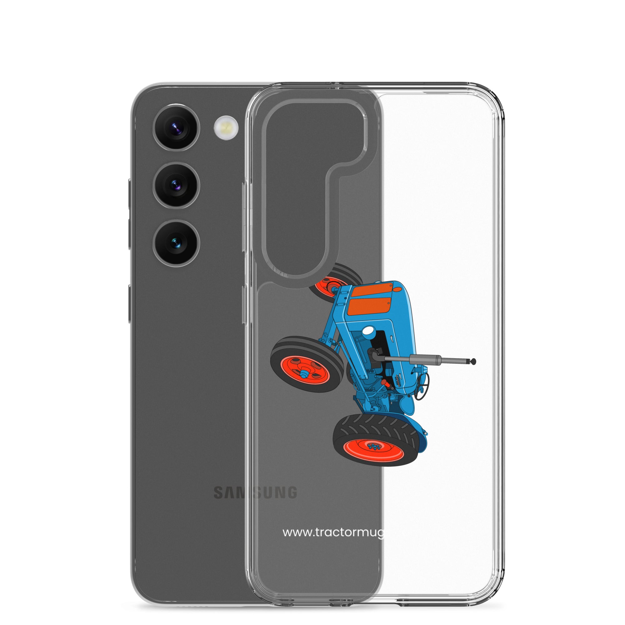The Tractor Mugs Store Fordson Super Dexta | Clear Case for Samsung® Quality Farmers Merch