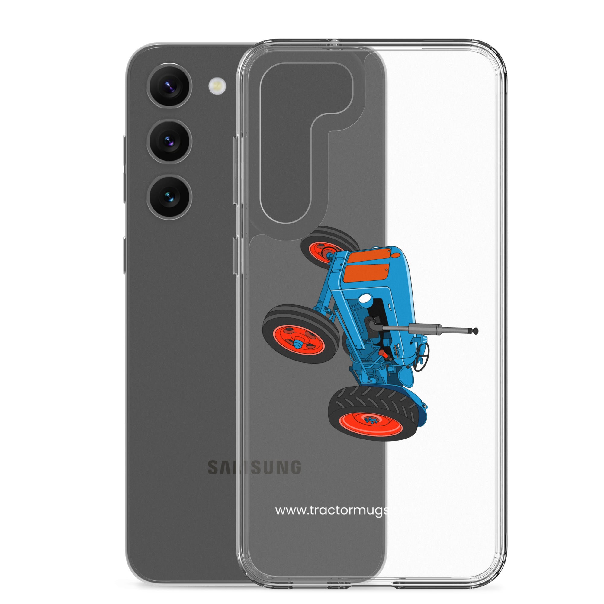 The Tractor Mugs Store Fordson Super Dexta | Clear Case for Samsung® Quality Farmers Merch