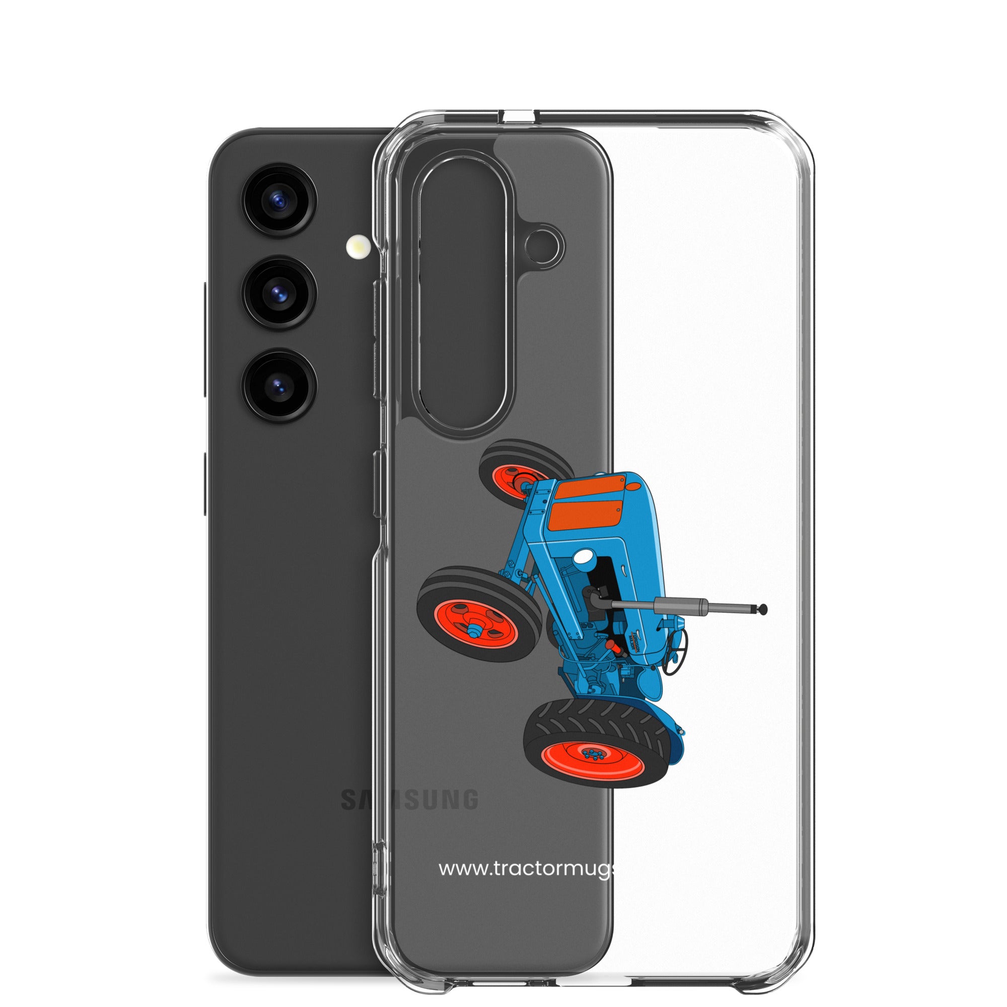 The Tractor Mugs Store Fordson Super Dexta | Clear Case for Samsung® Quality Farmers Merch