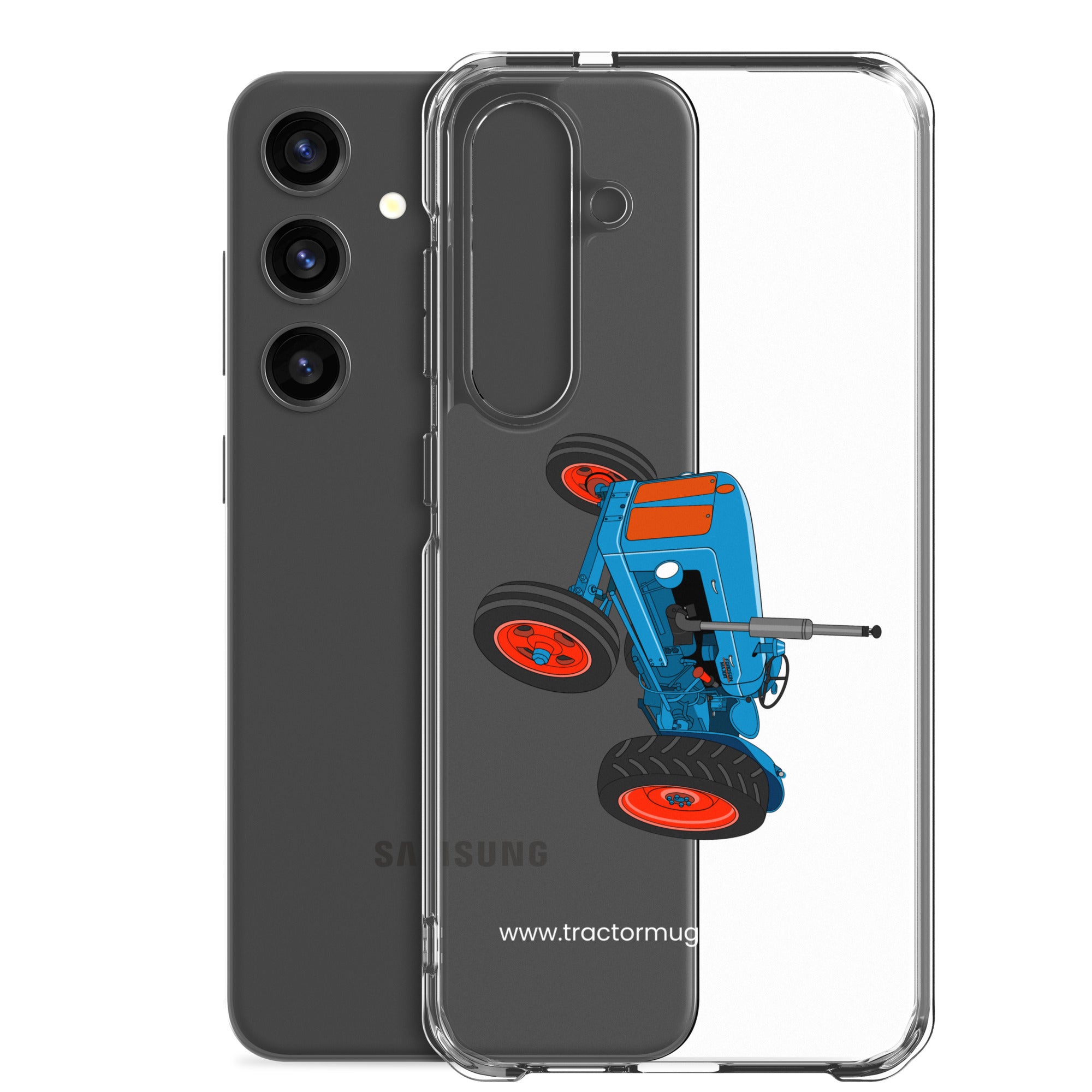 The Tractor Mugs Store Fordson Super Dexta | Clear Case for Samsung® Quality Farmers Merch
