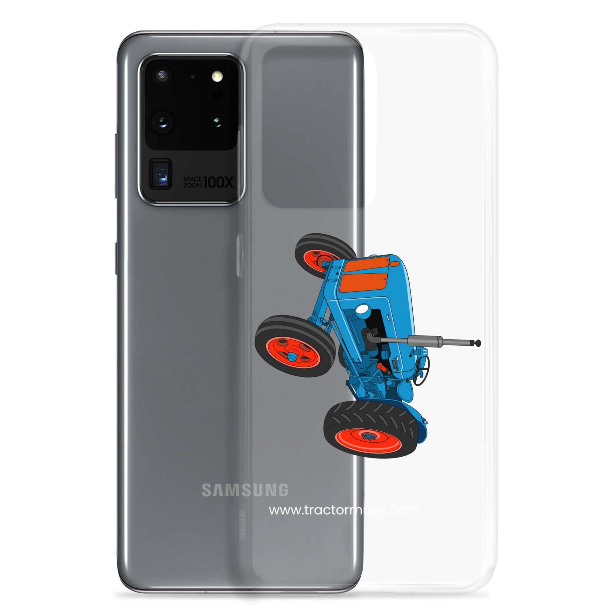 The Tractor Mugs Store Fordson Super Dexta | Clear Case for Samsung® Quality Farmers Merch