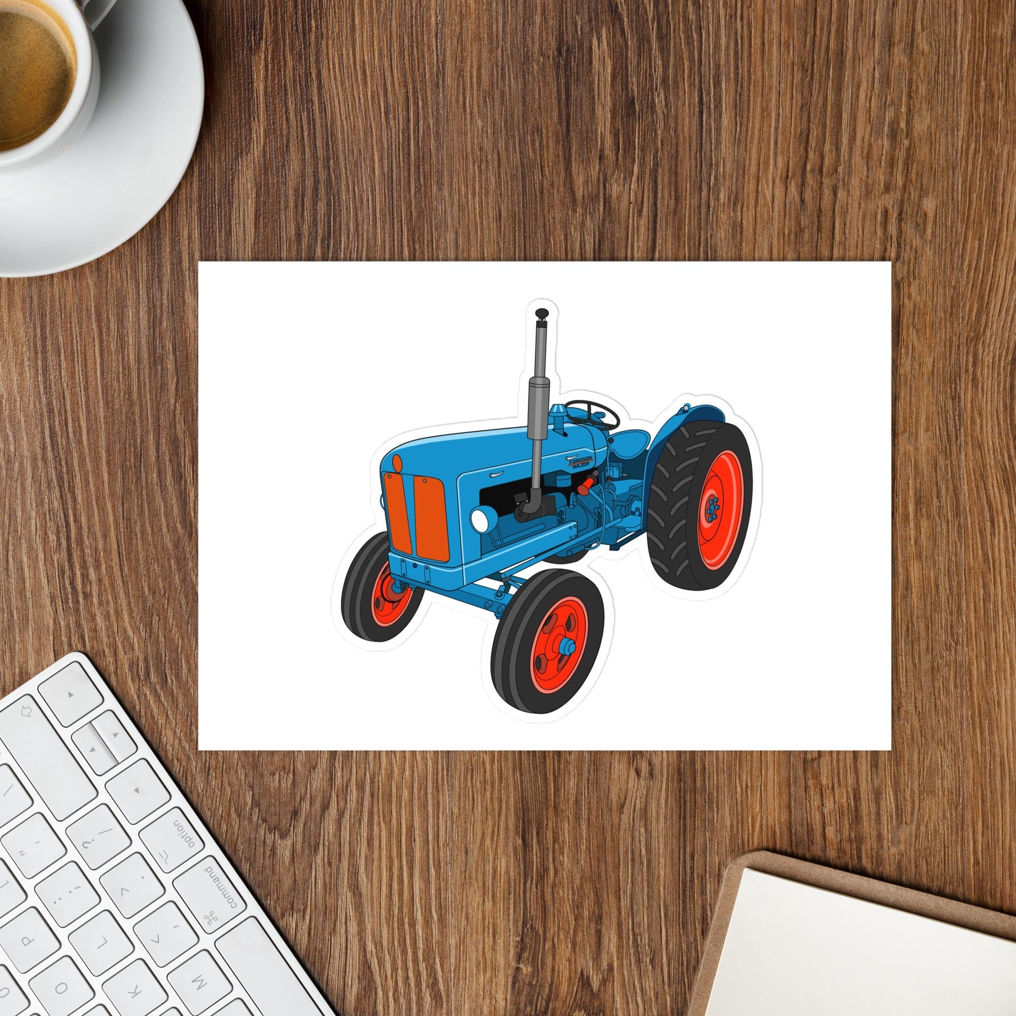 The Tractor Mugs Store Fordson Super Dexta | Sticker sheet Quality Farmers Merch