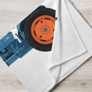 The Tractor Mugs Store Fordson Super Dexta | Throw Blanket Quality Farmers Merch