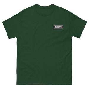 The Tractor Mugs Store Forest Green / S 'OASIS' Cows Unisex Classic Tee Quality Farmers Merch