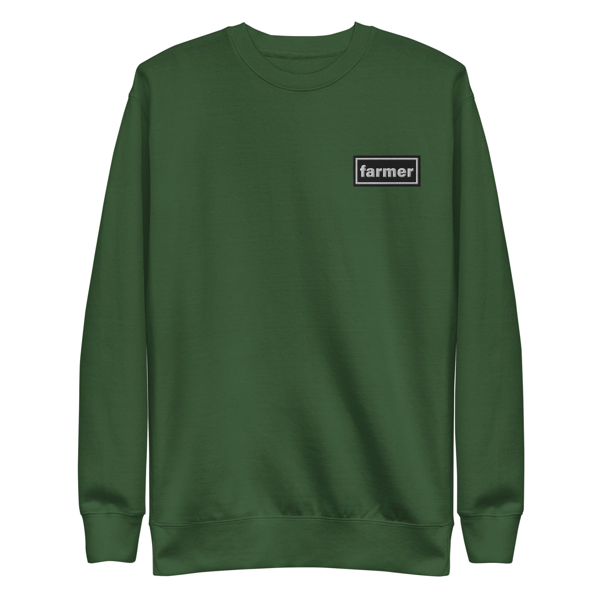 The Tractor Mugs Store Forest Green / S OASIS Style FARMER | Unisex Premium Sweatshirt Quality Farmers Merch