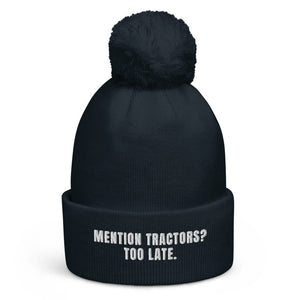The Tractor Mugs Store French Navy Mention Tractors? Too Late. | Pom-Pom Beanie Quality Farmers Merch
