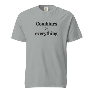The Tractor Mugs Store Granite / S Combines > Everything | Unisex Premium T-shirt Quality Farmers Merch