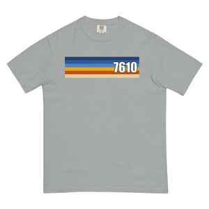 The Tractor Mugs Store Granite / S Retro Stripes 7610 | Unisex Premium T-shirt Quality Farmers Merch