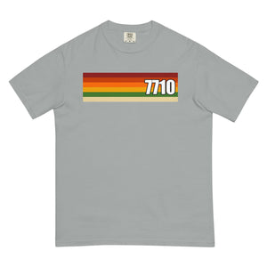 The Tractor Mugs Store Granite / S Retro Stripes 7710 | Unisex Premium T-shirt Quality Farmers Merch