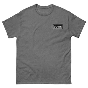 The Tractor Mugs Store Graphite Heather / S 'OASIS' Cows Unisex Classic Tee Quality Farmers Merch